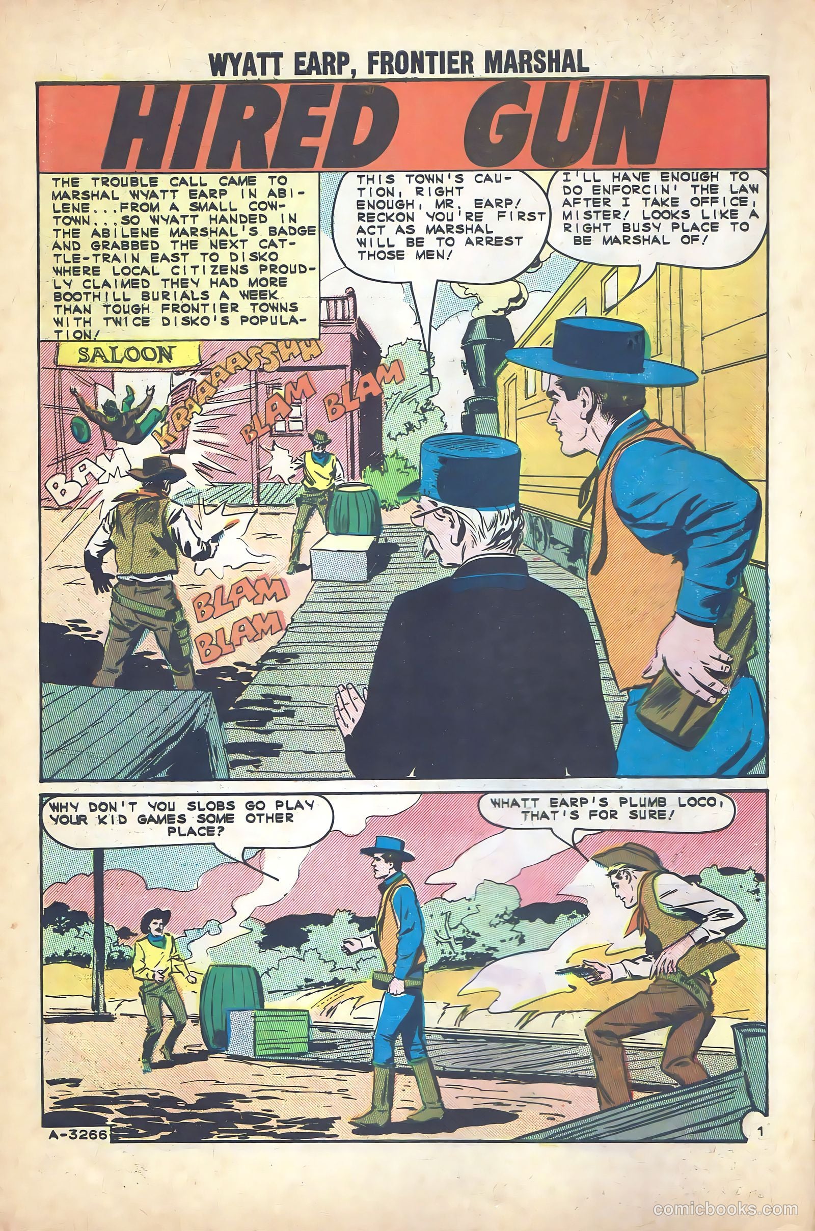 Wyatt Earp #18 (1964) — page 10 of 36