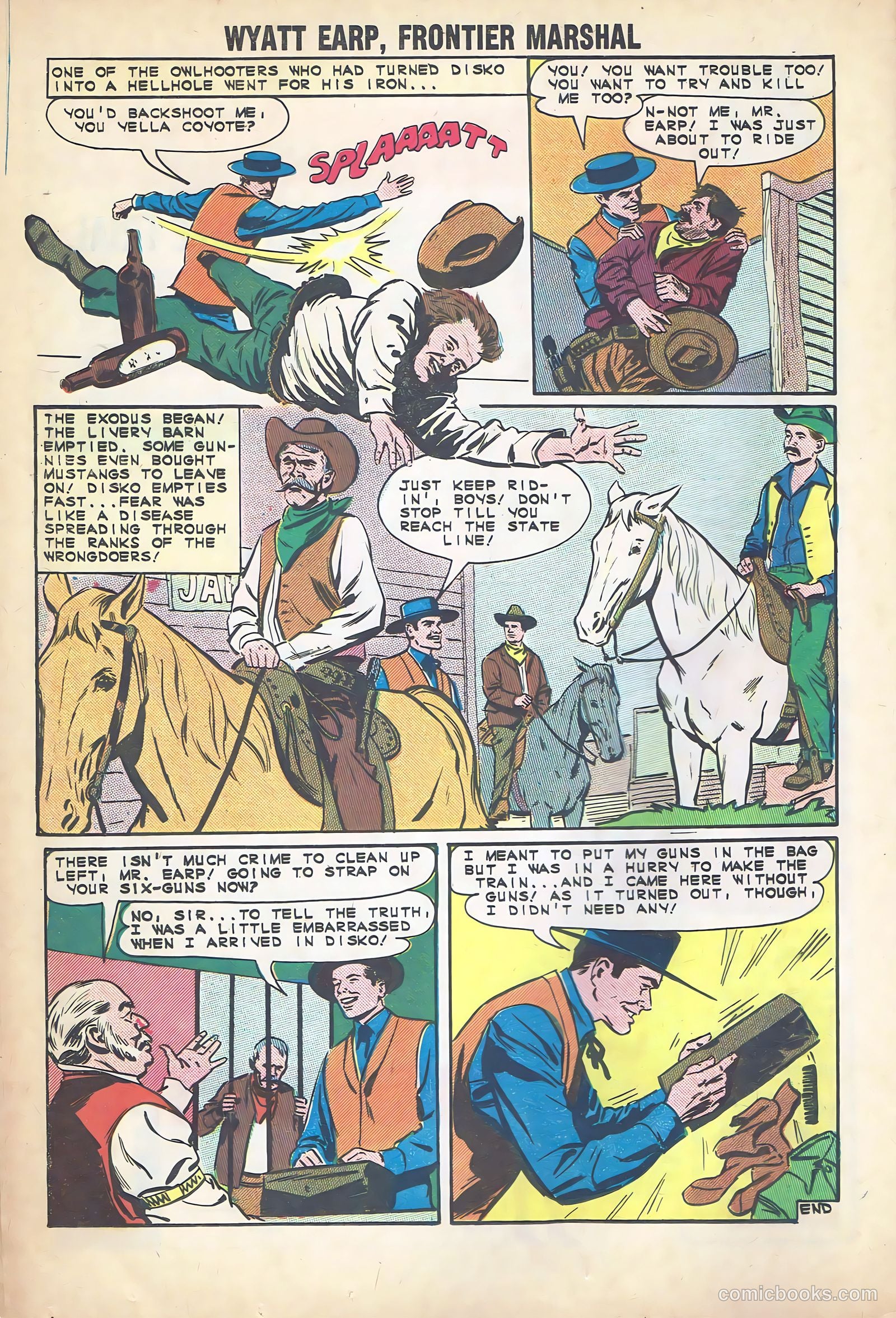 Wyatt Earp #18 (1964) — page 16 of 36