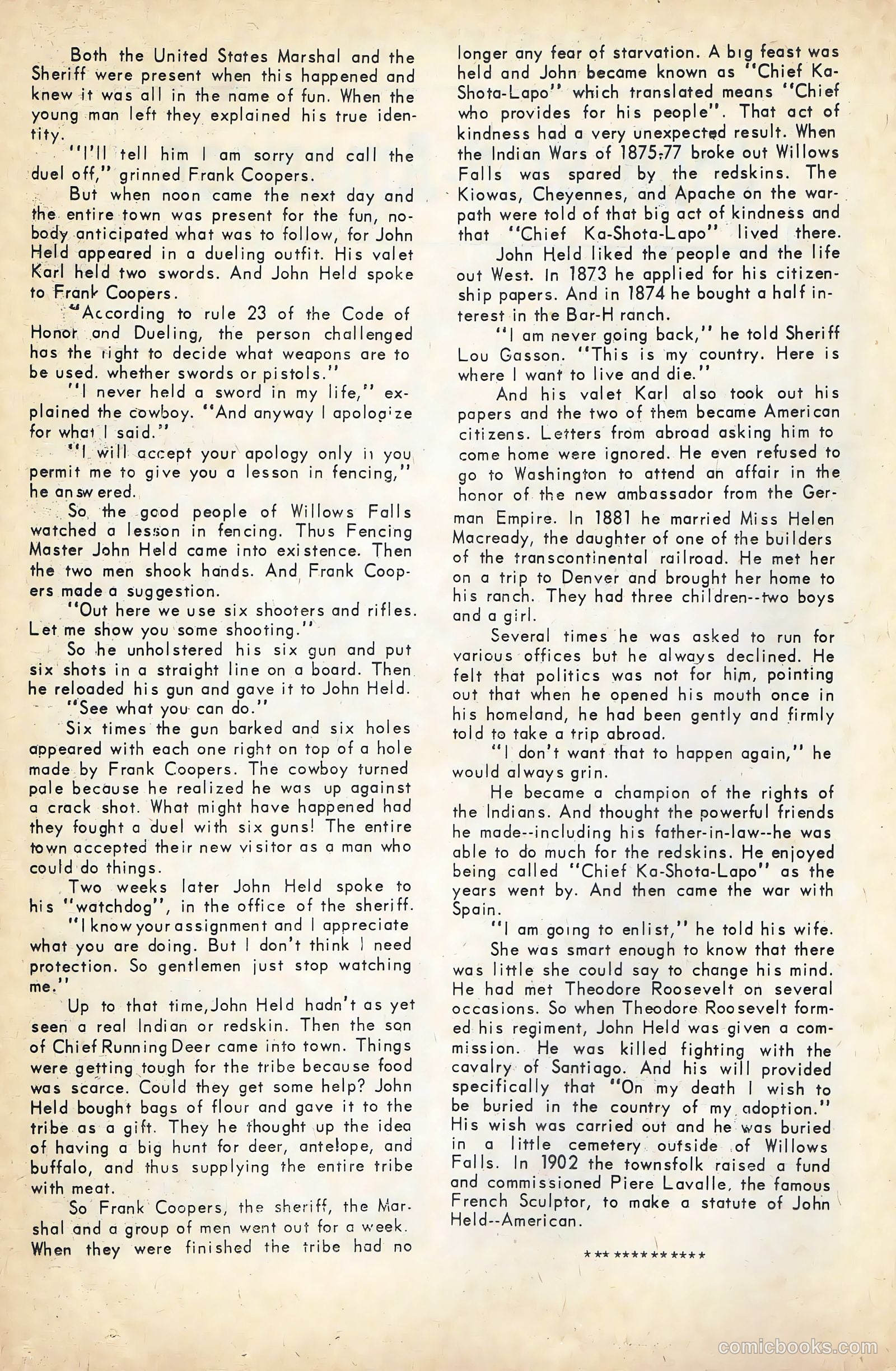 Wyatt Earp #18 (1964) — page 18 of 36