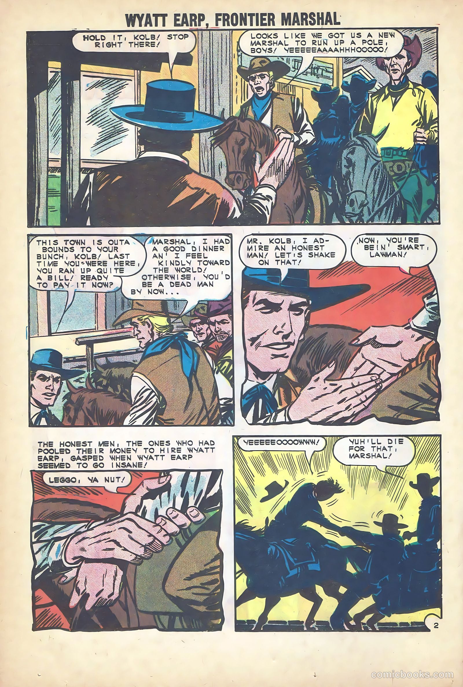 Wyatt Earp #18 (1964) — page 20 of 36