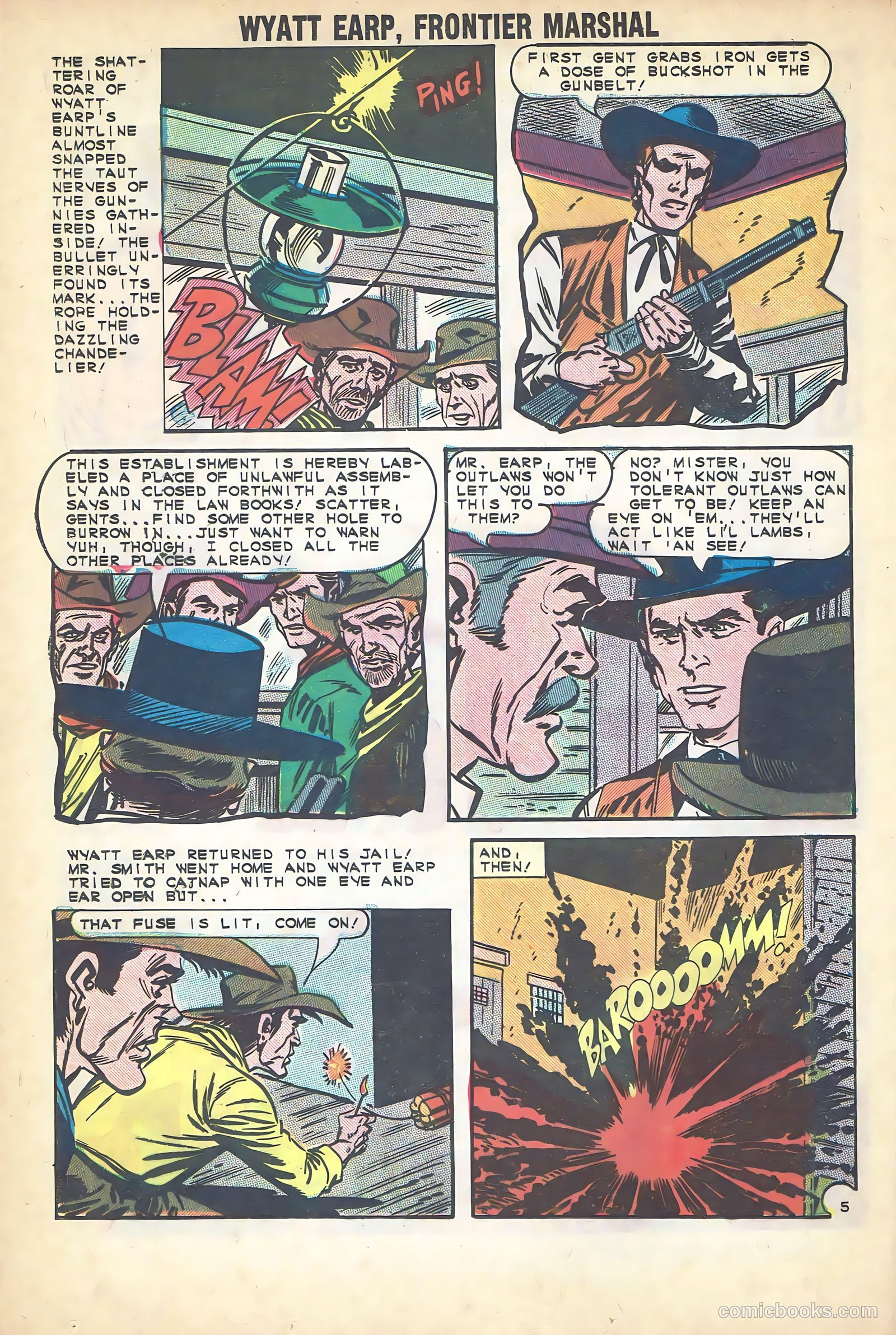 Wyatt Earp #18 (1964) — page 24 of 36