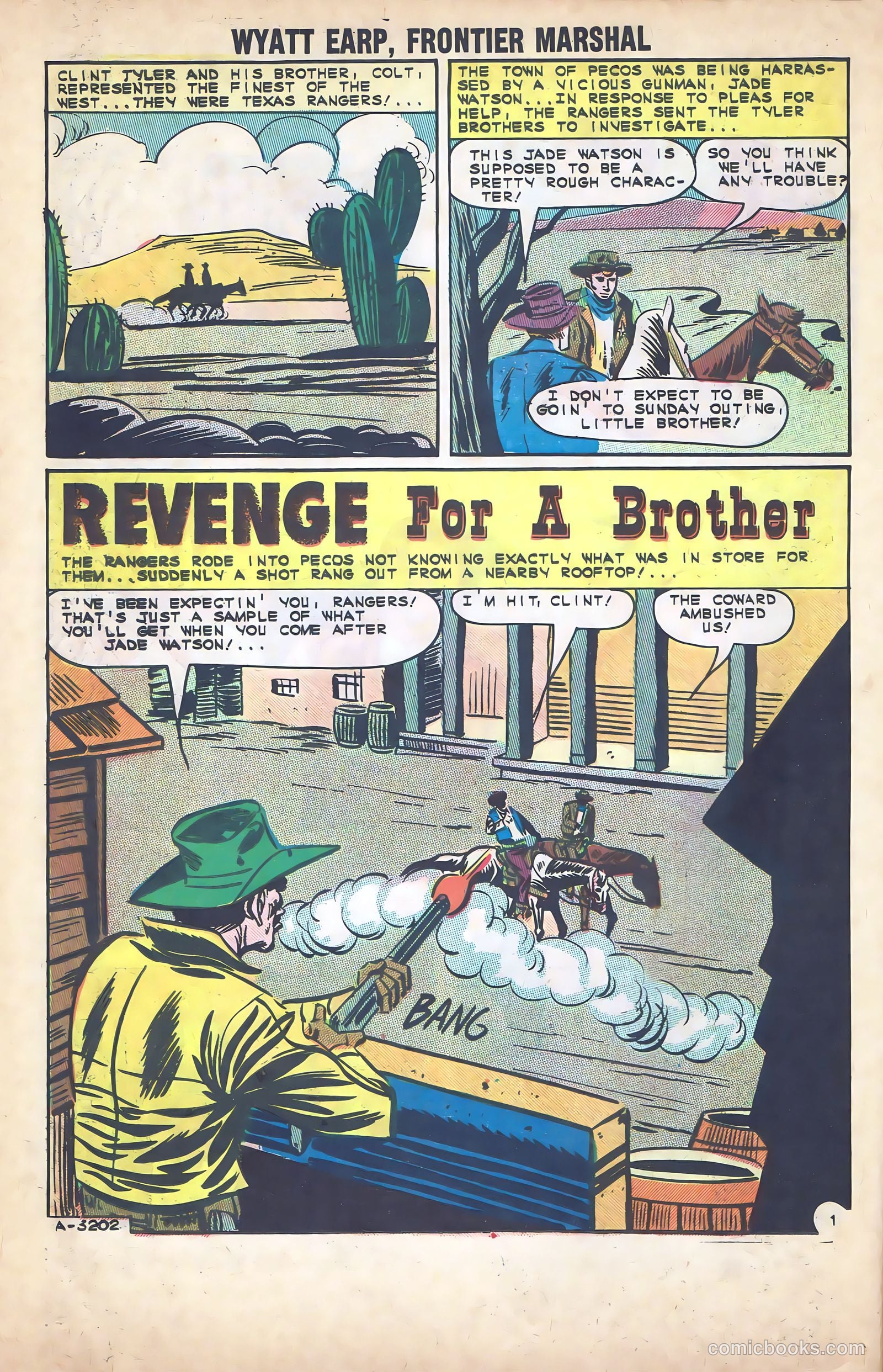Wyatt Earp #18 (1964) — page 26 of 36