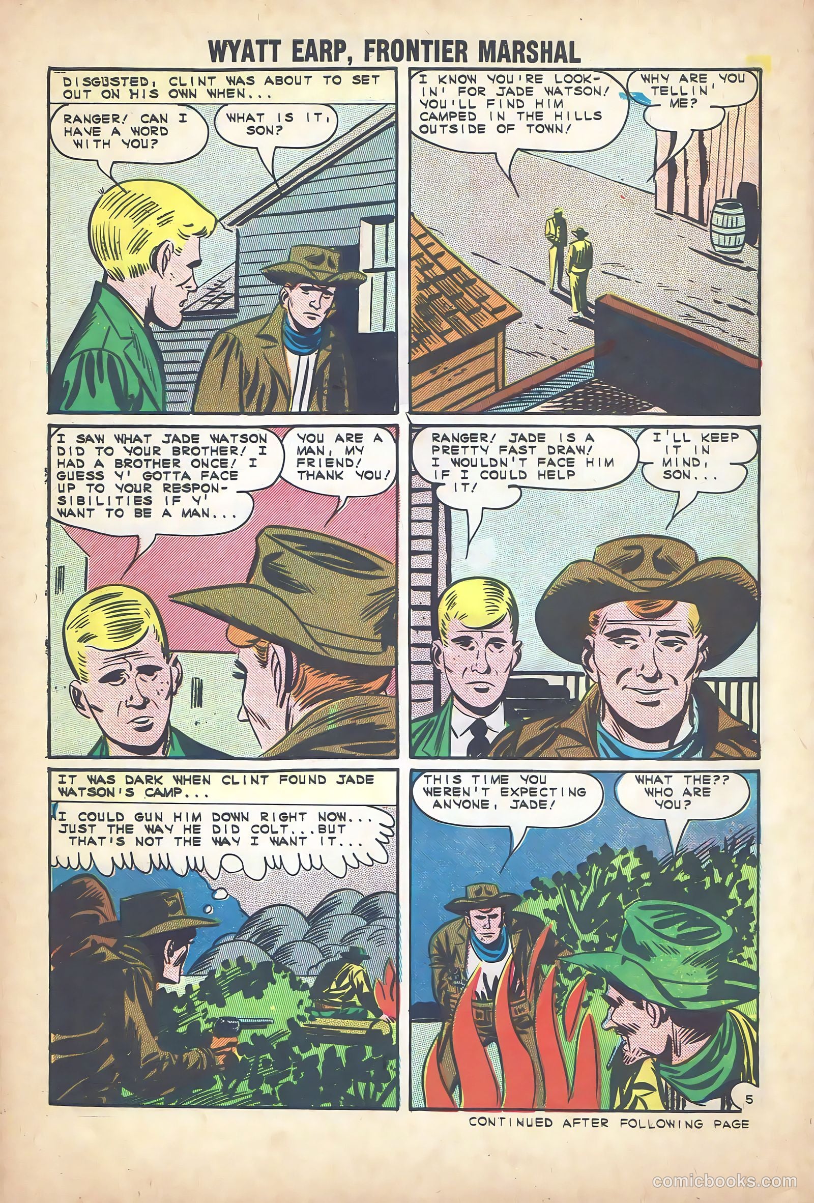 Wyatt Earp #18 (1964) — page 30 of 36