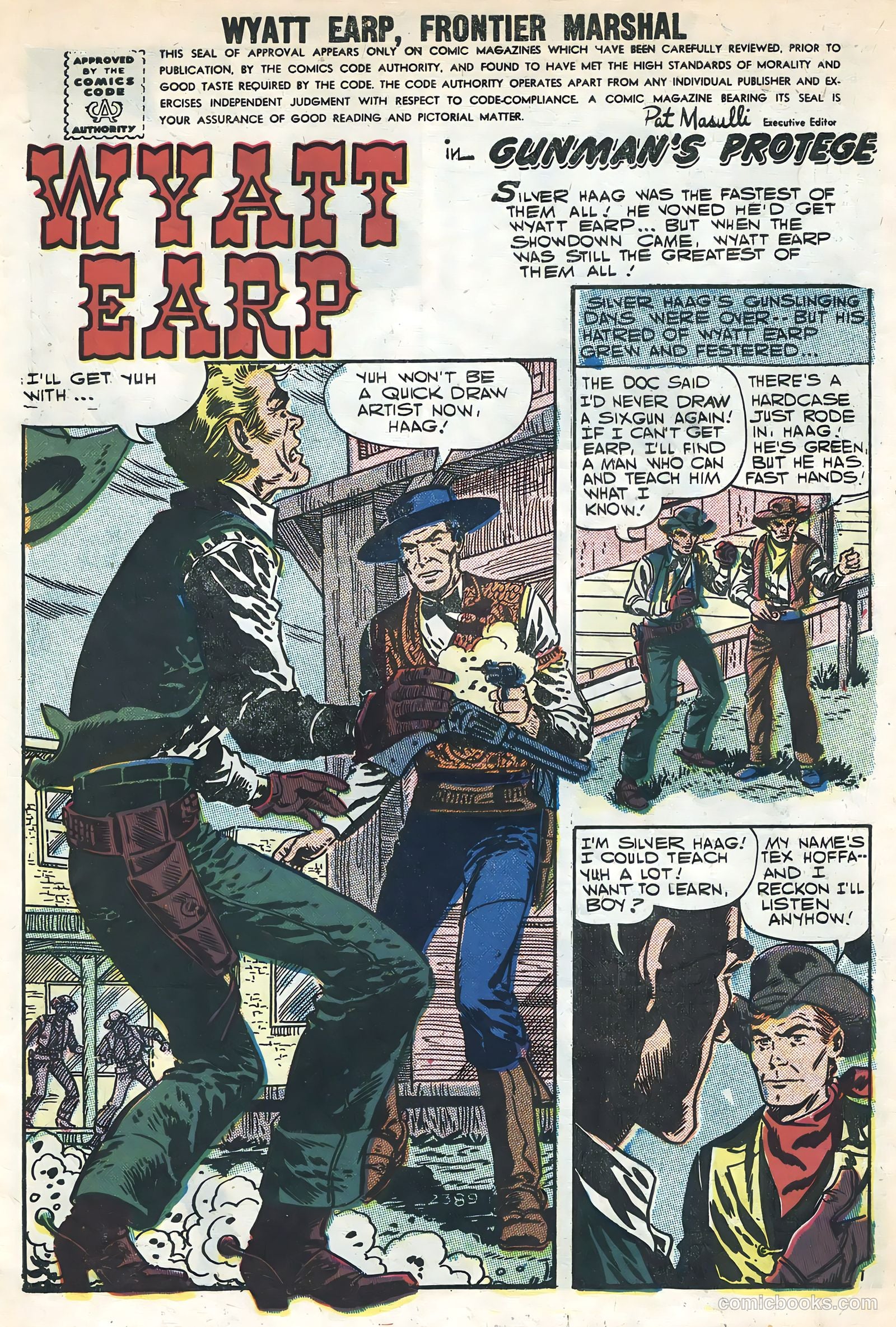 Wyatt Earp #19 (1958) — page 3 of 36