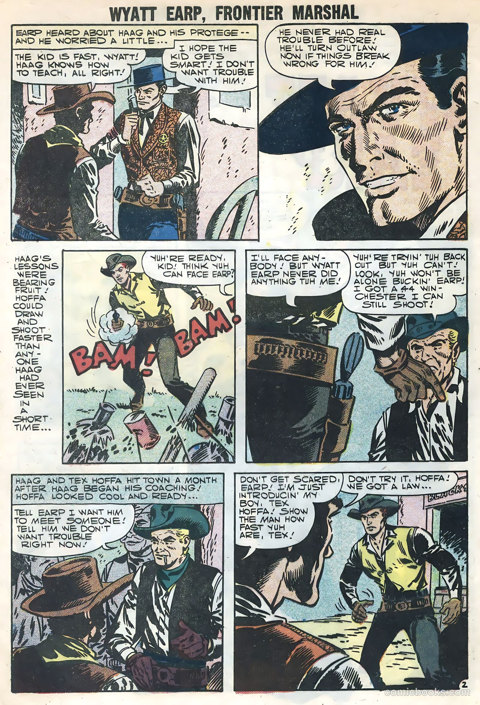Wyatt Earp #19 (1958) — page 4 of 36