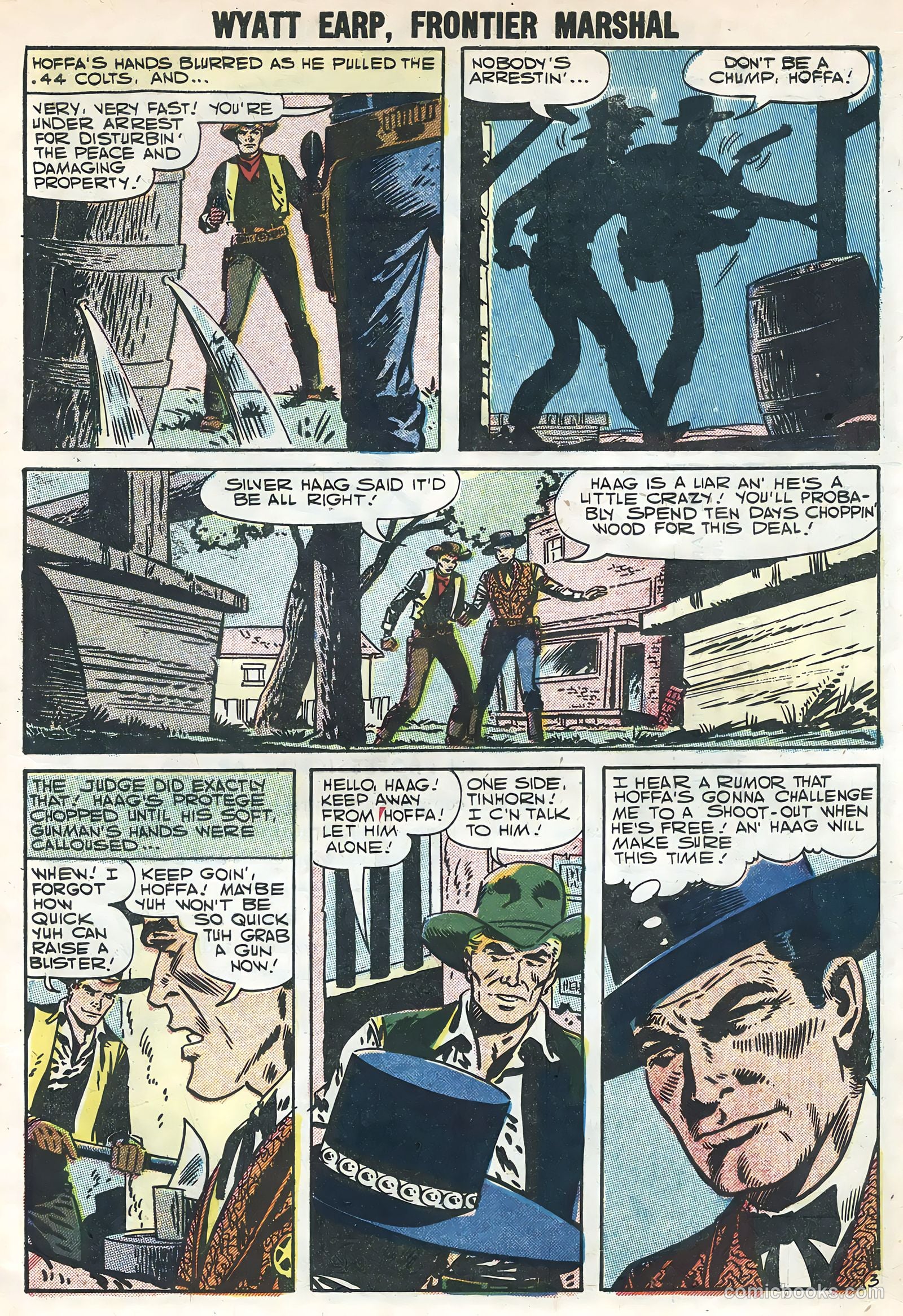 Wyatt Earp #19 (1958) — page 5 of 36