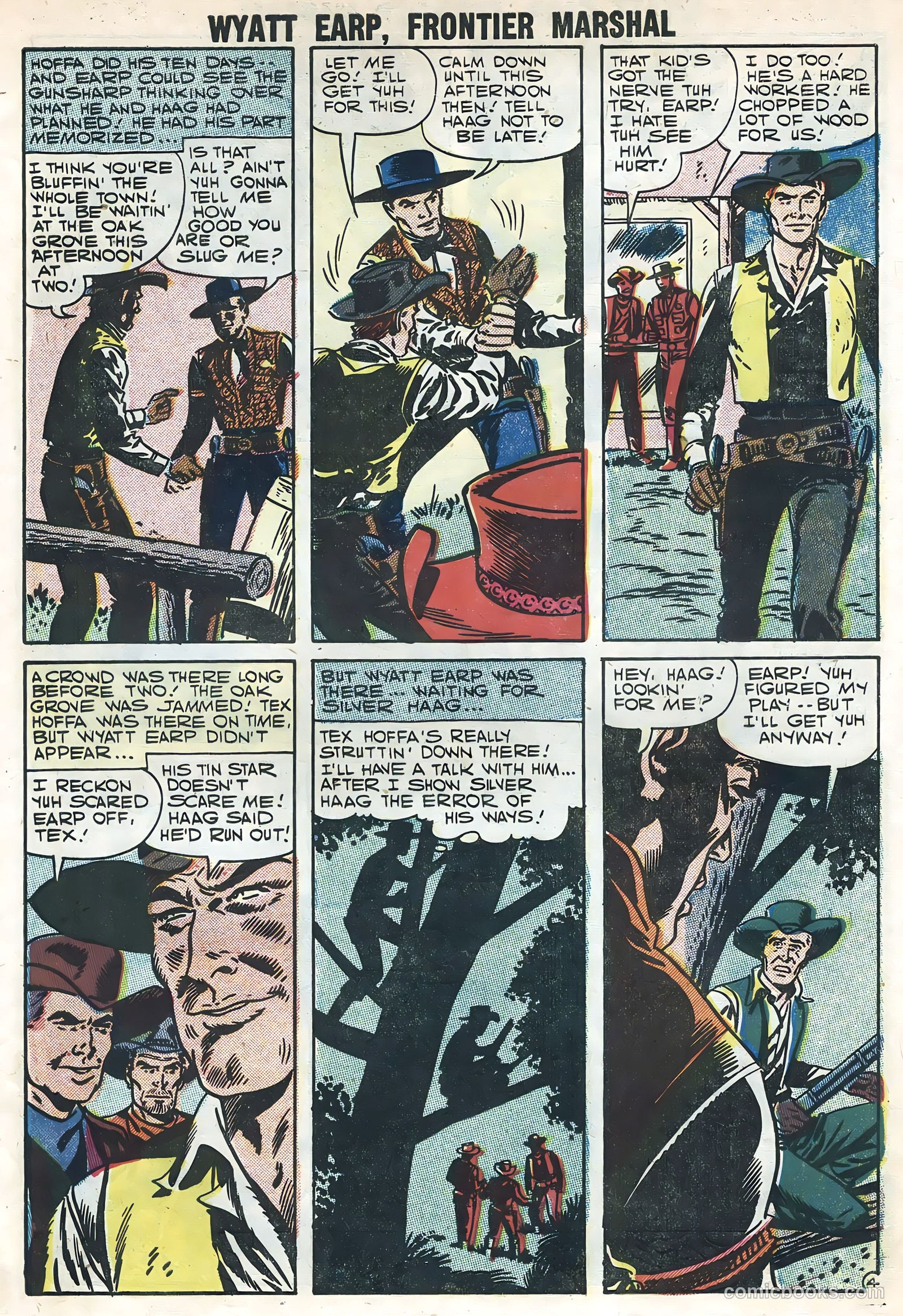 Wyatt Earp #19 (1958) — page 7 of 36