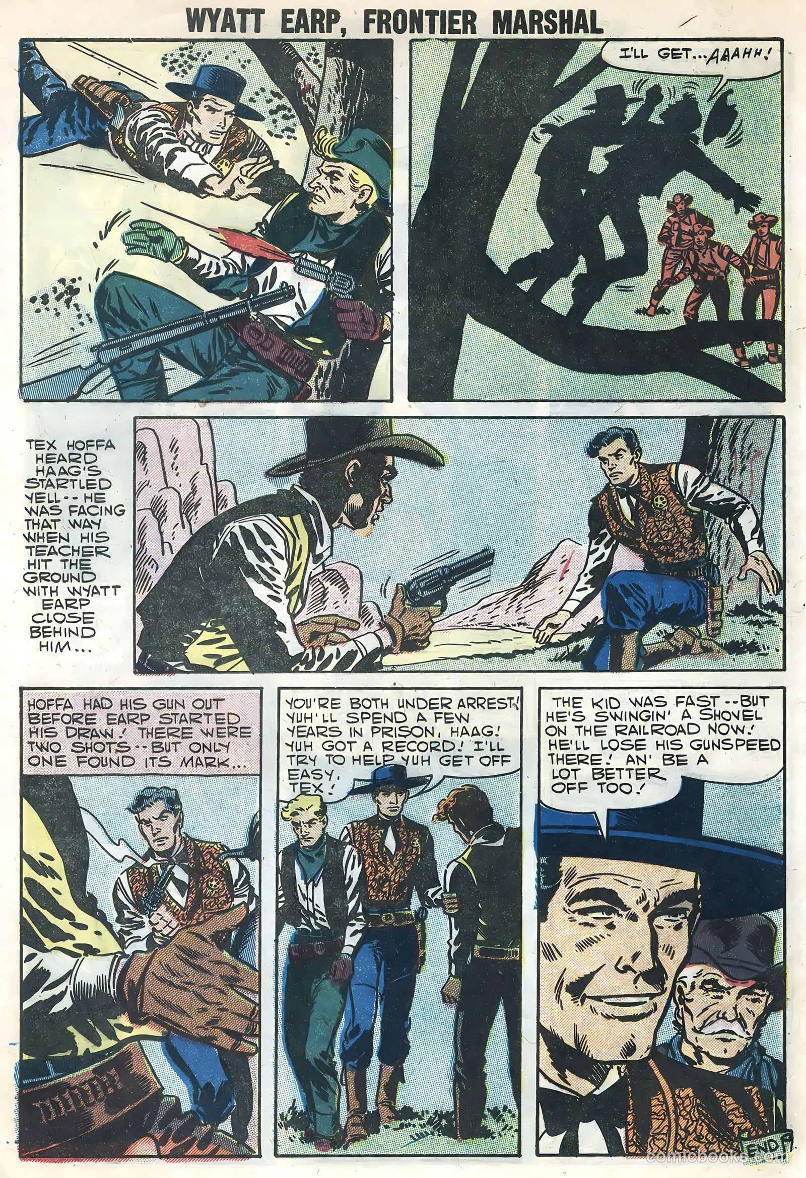 Wyatt Earp #19 (1958) — page 8 of 36