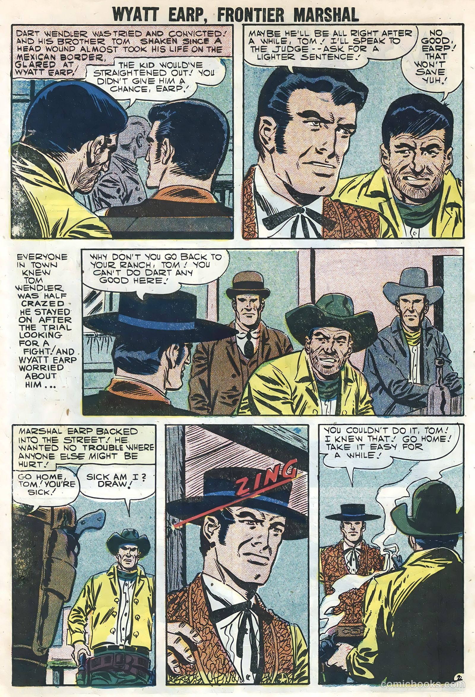 Wyatt Earp #19 (1958) — page 14 of 36
