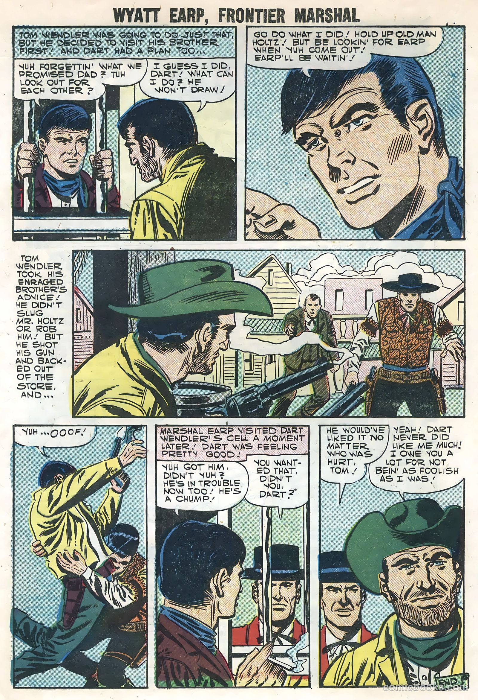 Wyatt Earp #19 (1958) — page 16 of 36