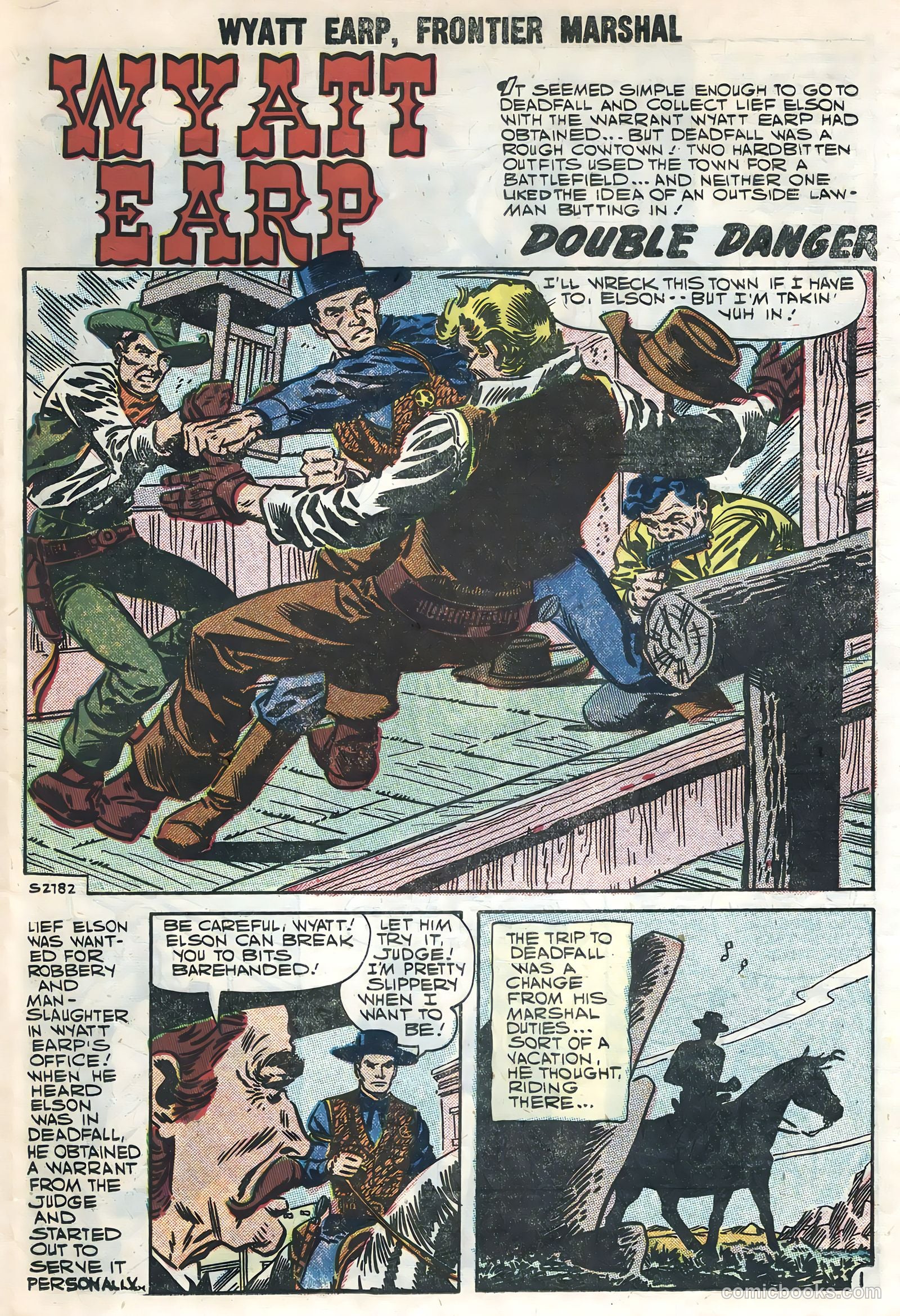 Wyatt Earp #19 (1958) — page 19 of 36