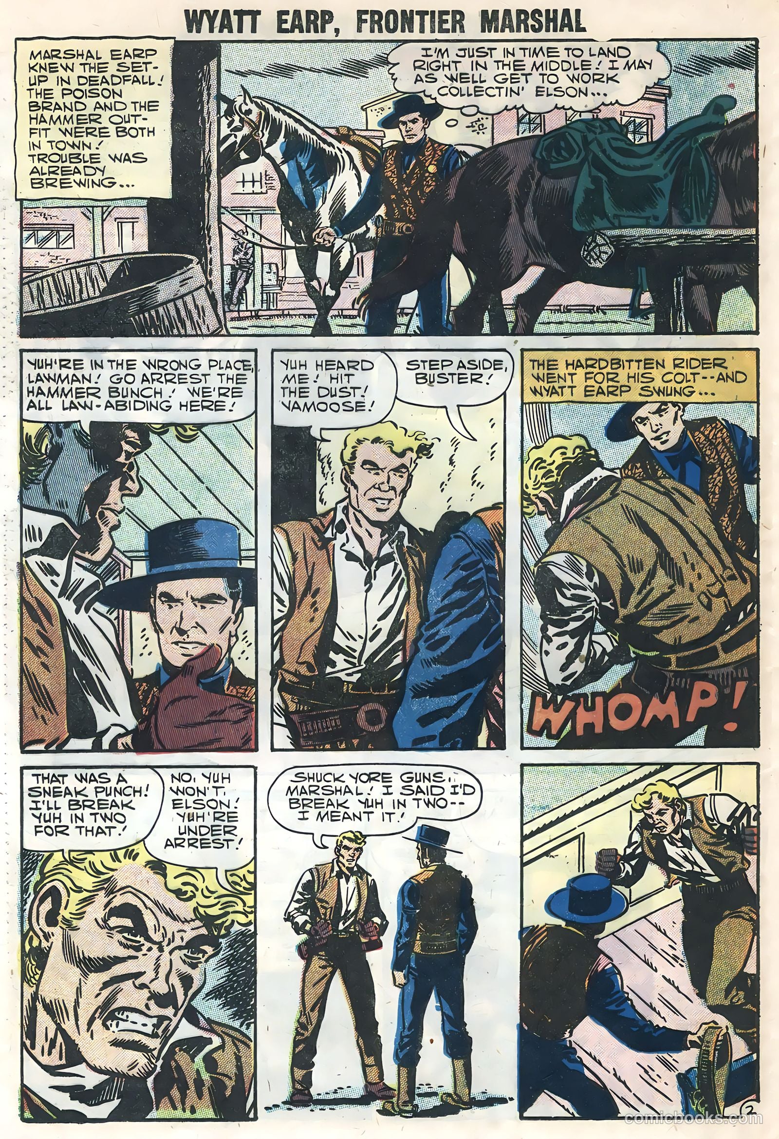 Wyatt Earp #19 (1958) — page 20 of 36