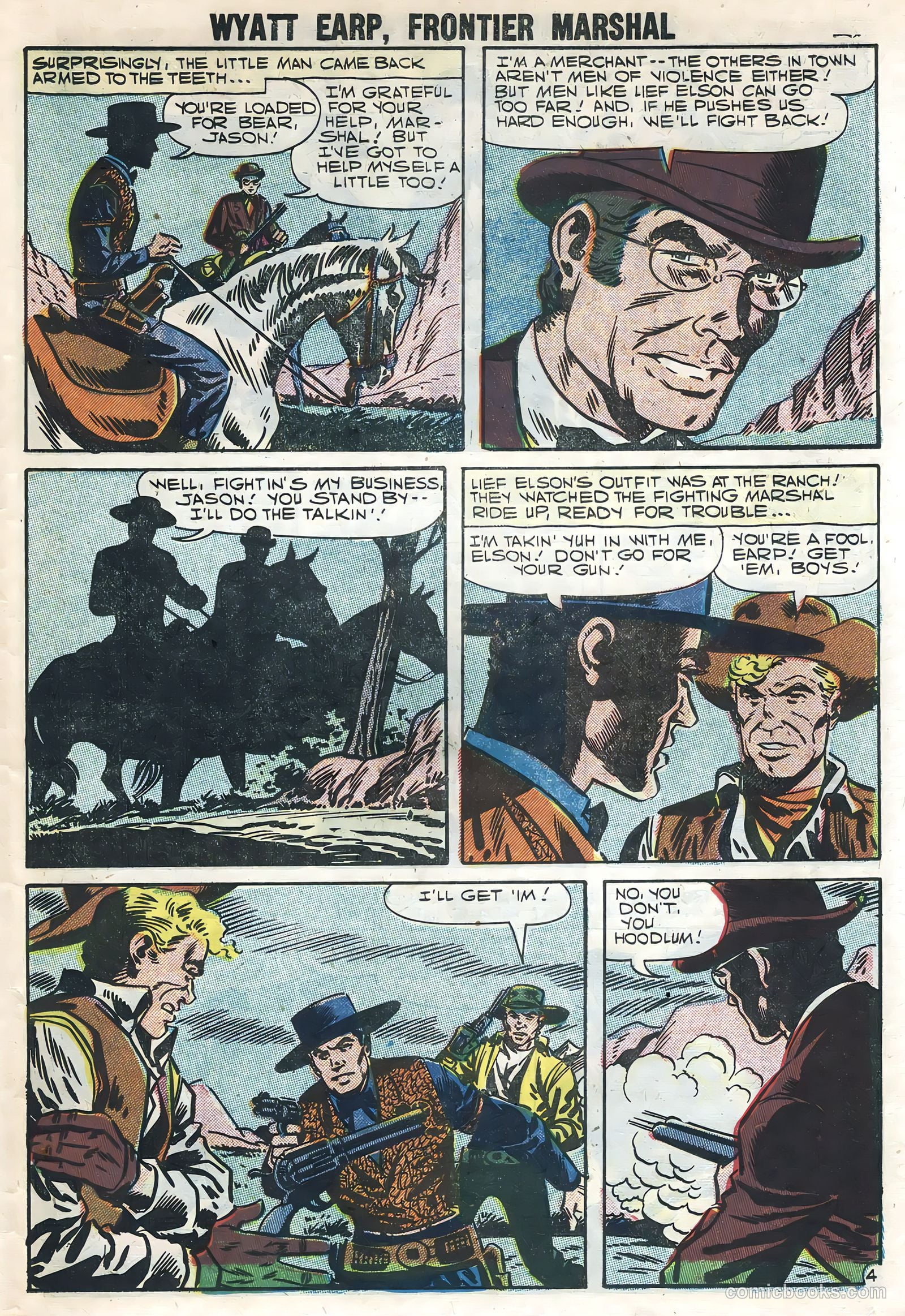 Wyatt Earp #19 (1958) — page 23 of 36
