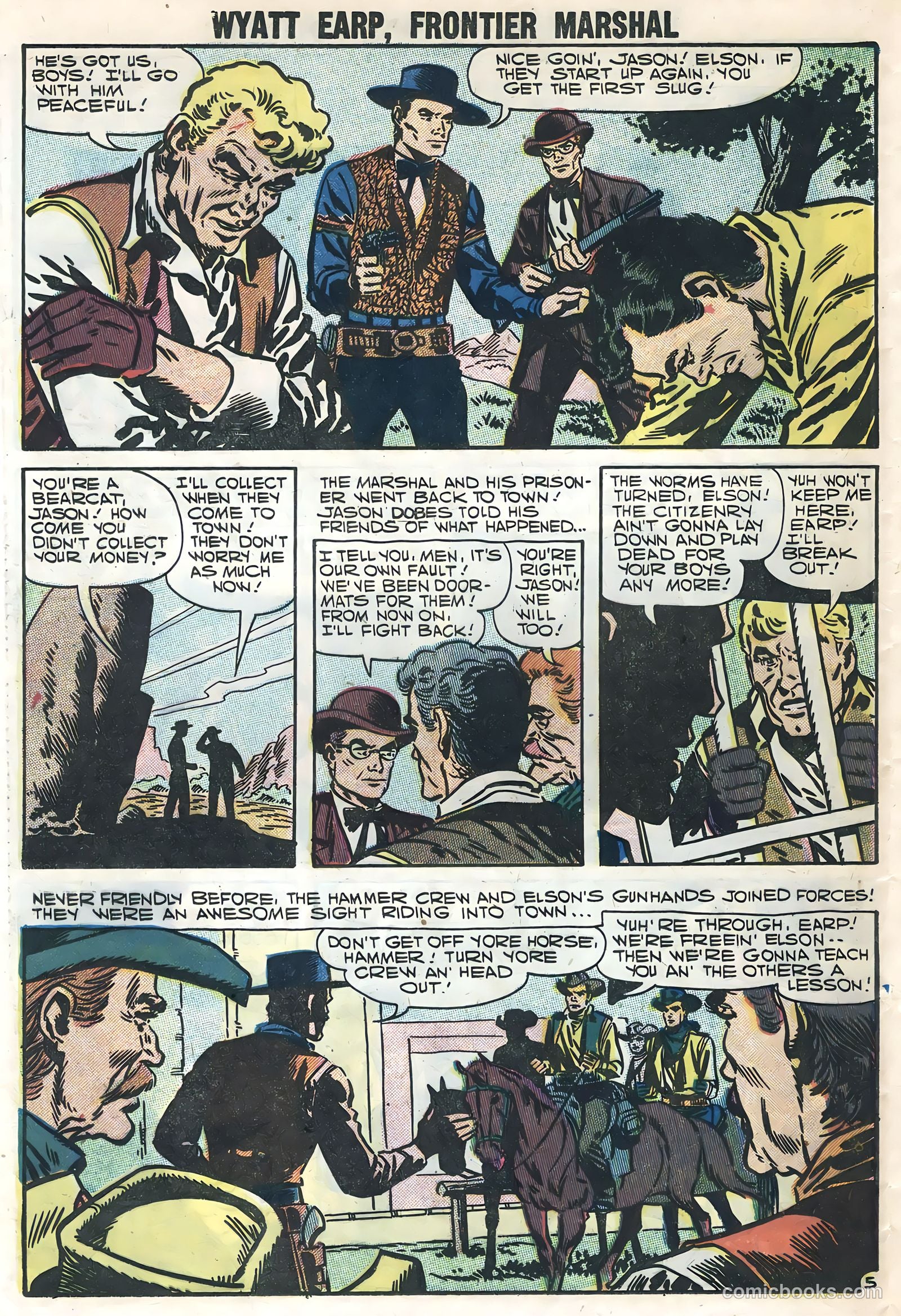Wyatt Earp #19 (1958) — page 24 of 36
