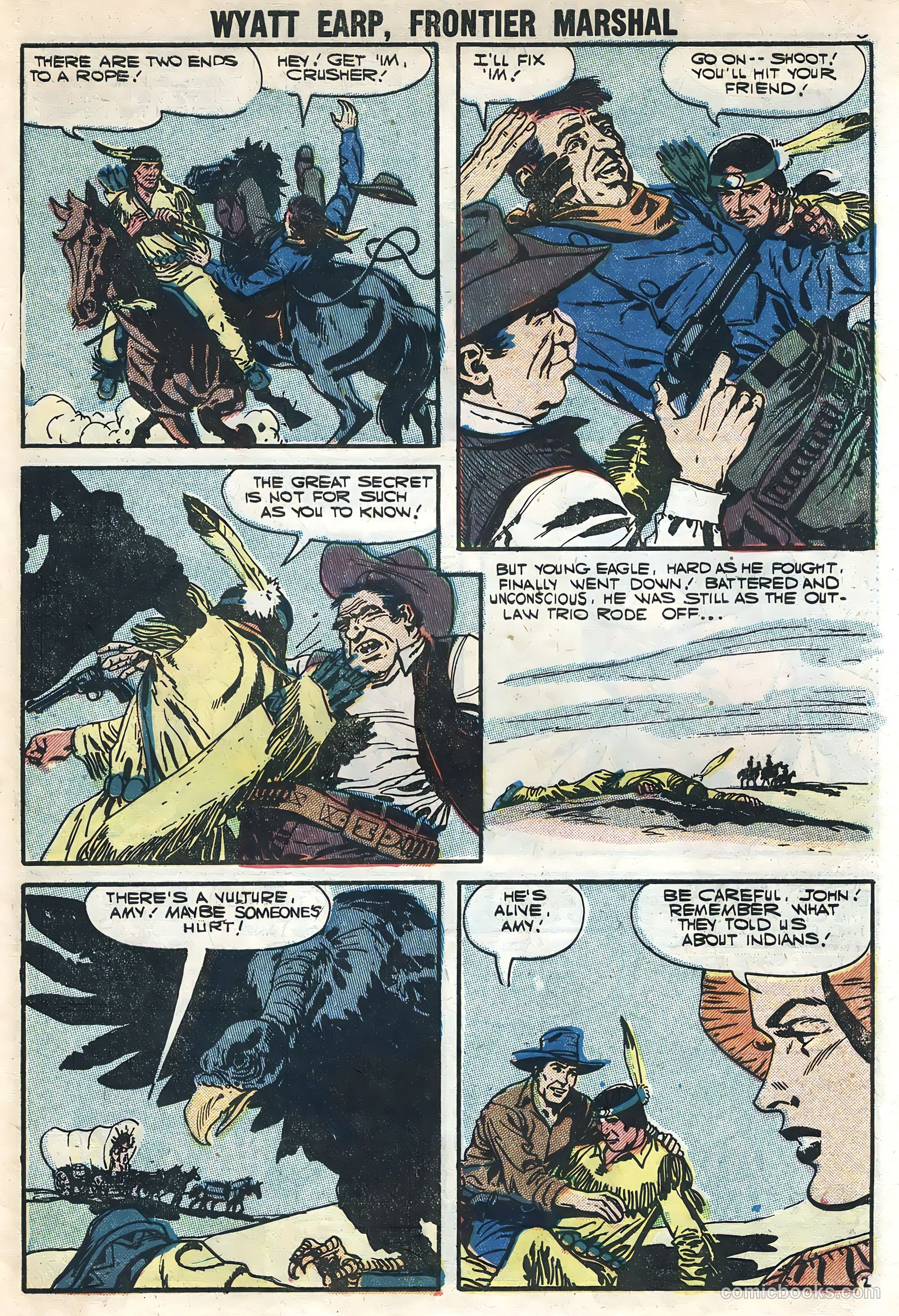 Wyatt Earp #19 (1958) — page 27 of 36