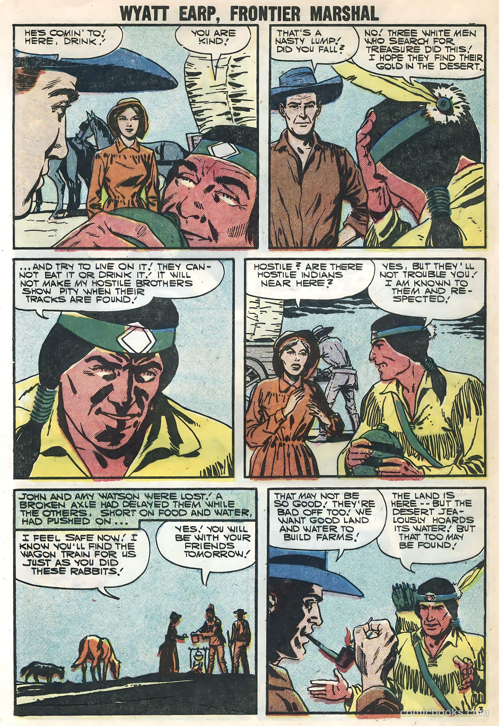 Wyatt Earp #19 (1958) — page 28 of 36
