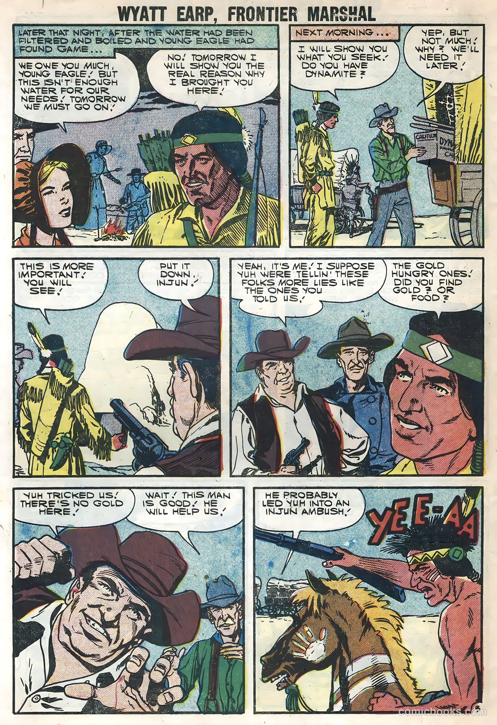 Wyatt Earp #19 (1958) — page 30 of 36