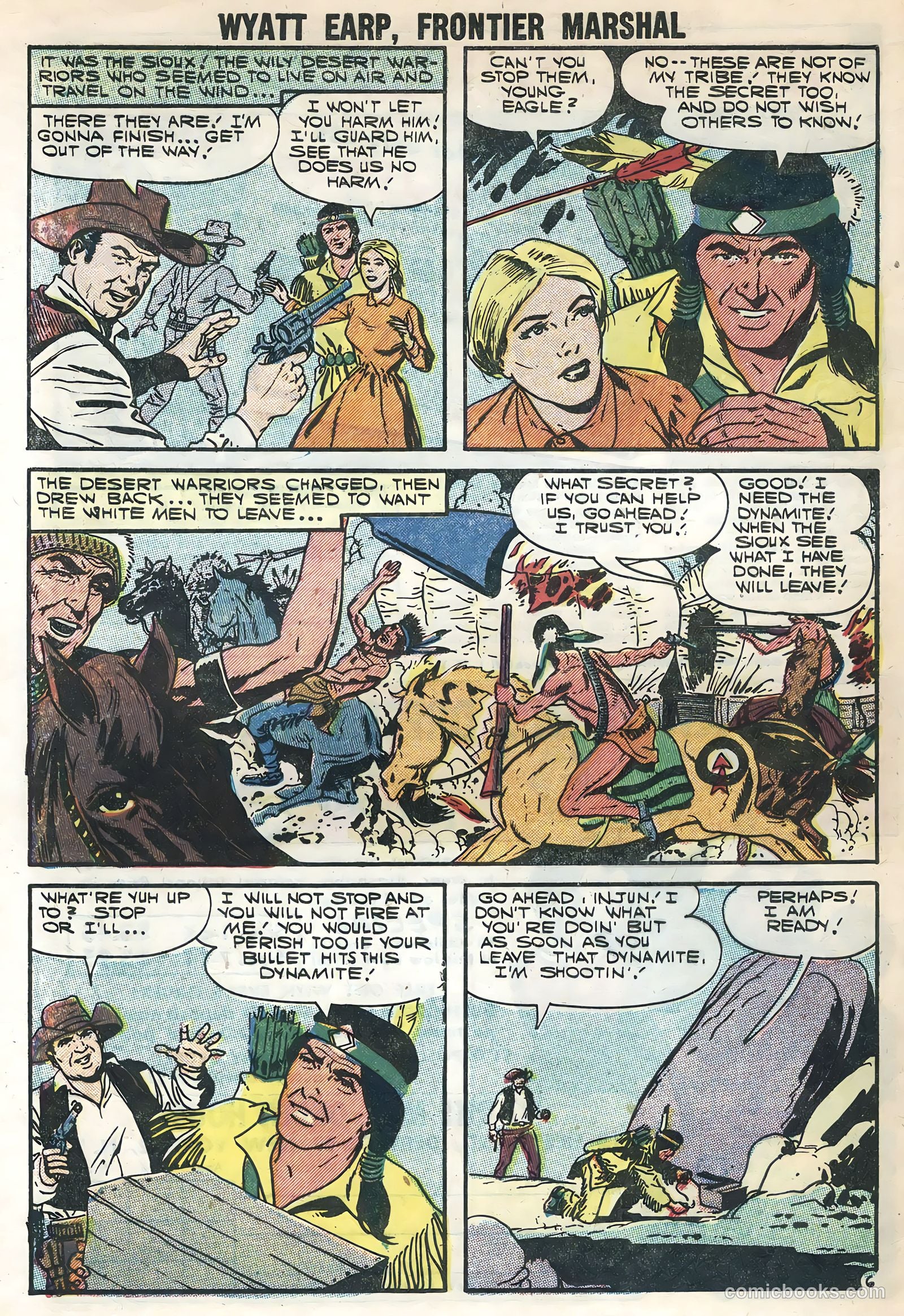 Wyatt Earp #19 (1958) — page 32 of 36