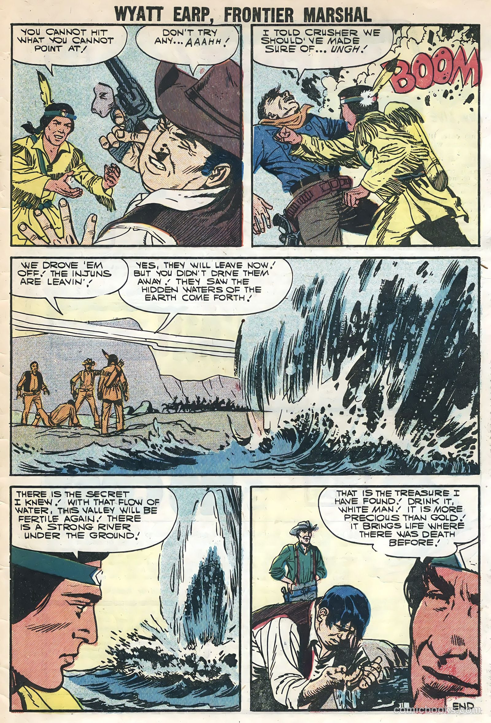 Wyatt Earp #19 (1958) — page 33 of 36