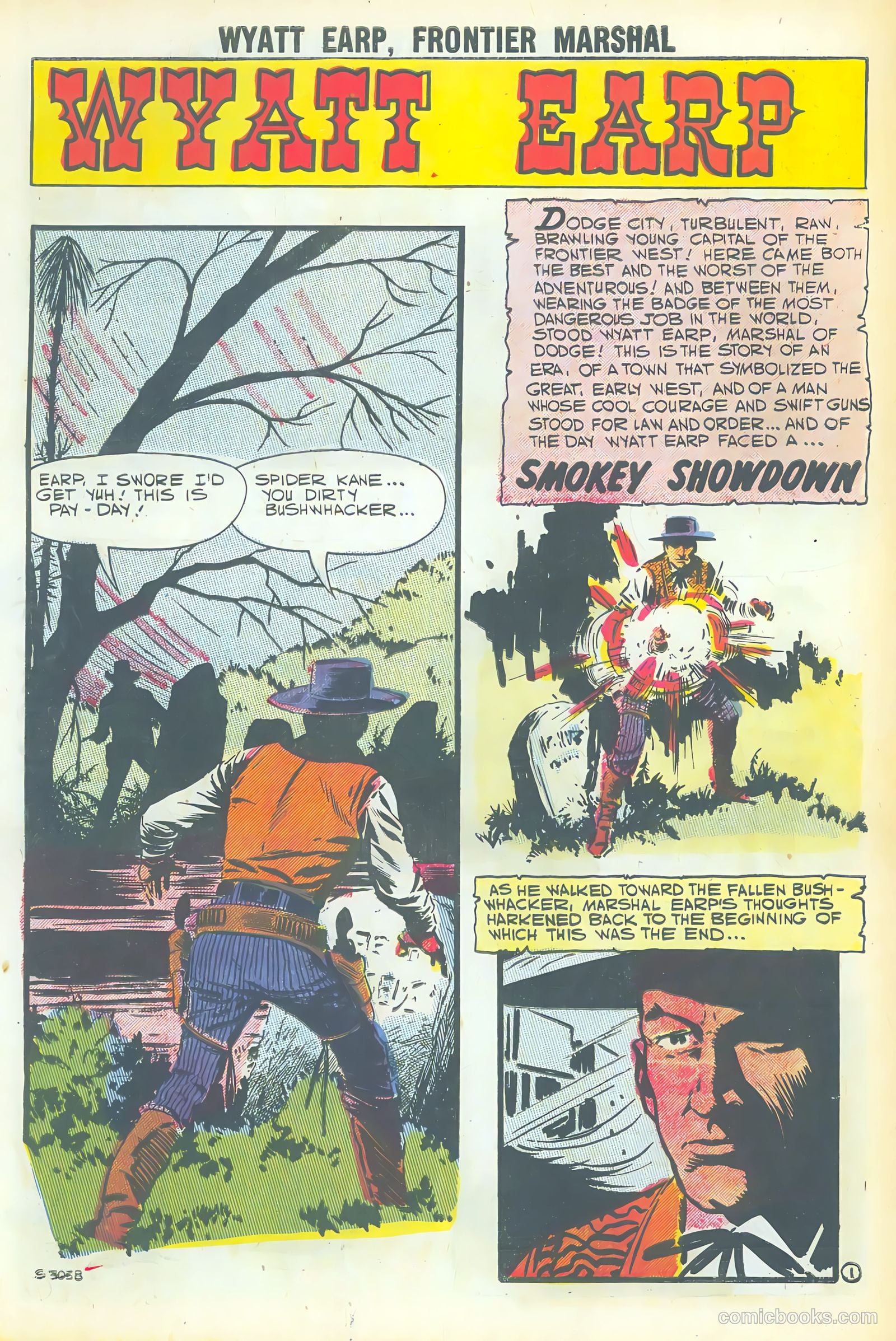 Wyatt Earp #20 (1958) — page 3 of 68