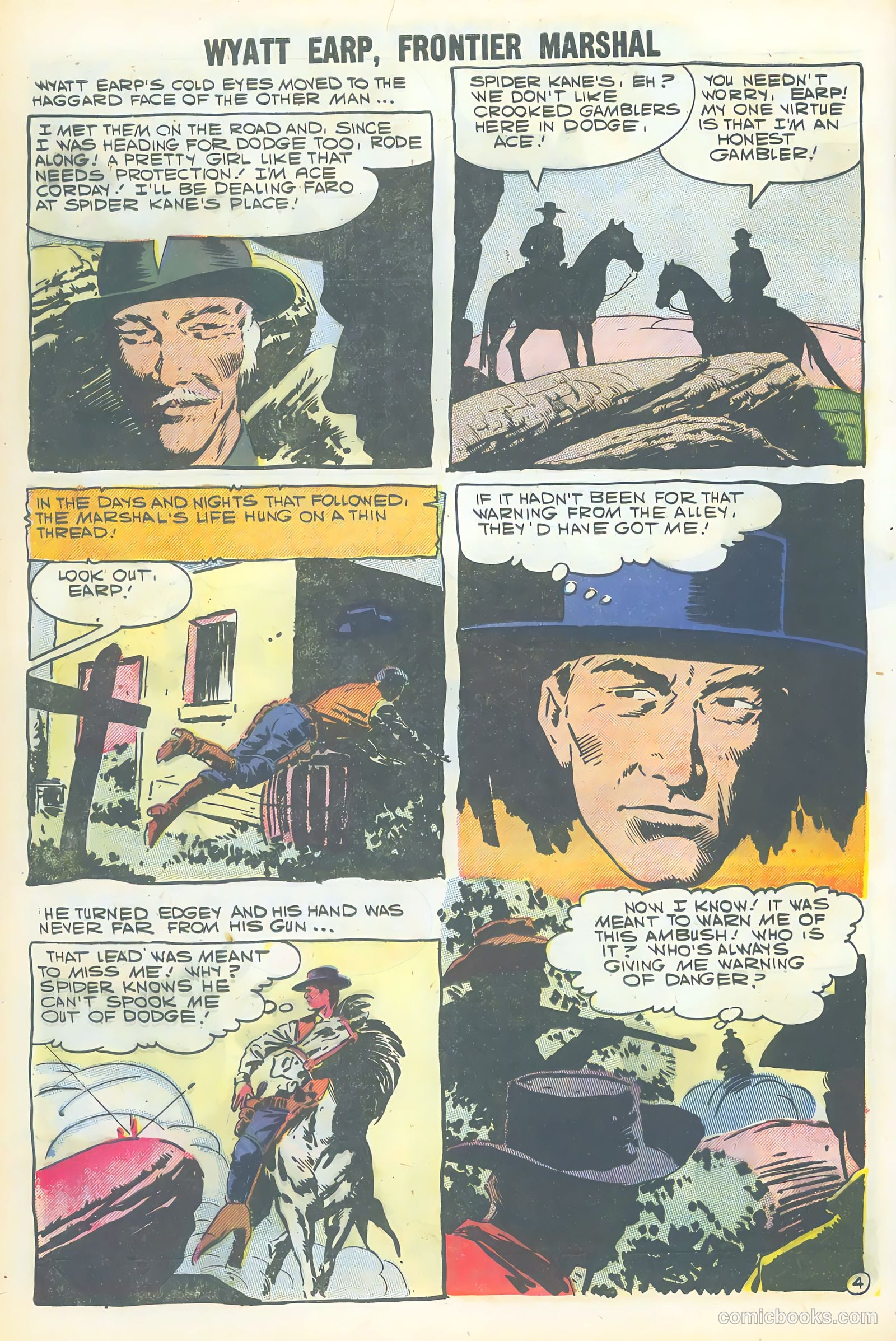 Wyatt Earp #20 (1958) — page 6 of 68