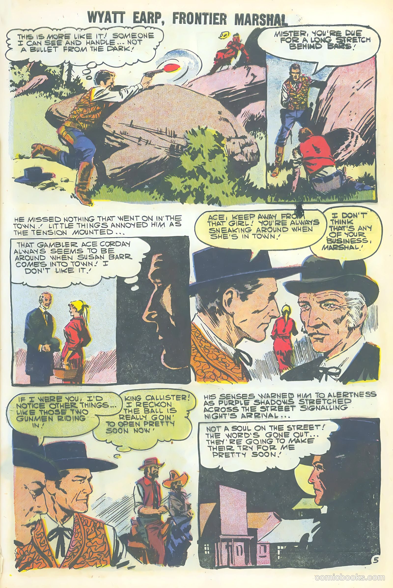 Wyatt Earp #20 (1958) — page 7 of 68