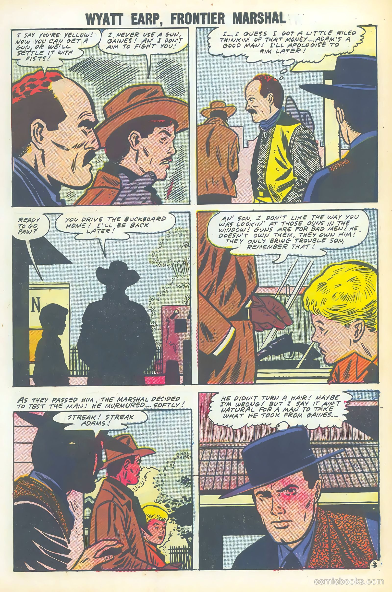 Wyatt Earp #20 (1958) — page 13 of 68