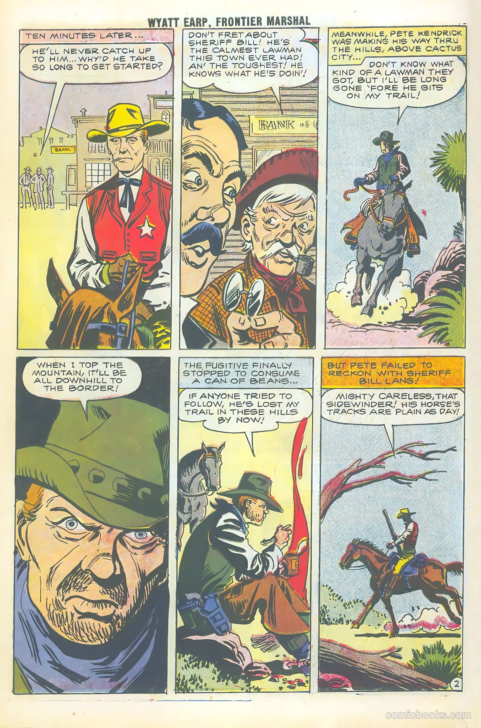 Wyatt Earp #20 (1958) — page 18 of 68