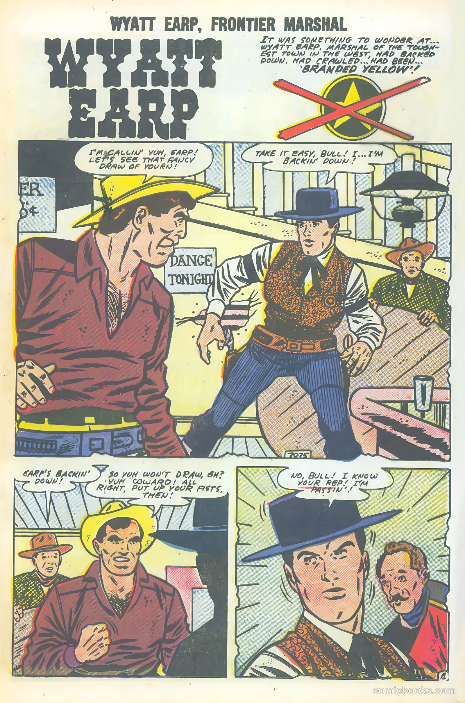 Wyatt Earp #20 (1958) — page 22 of 68