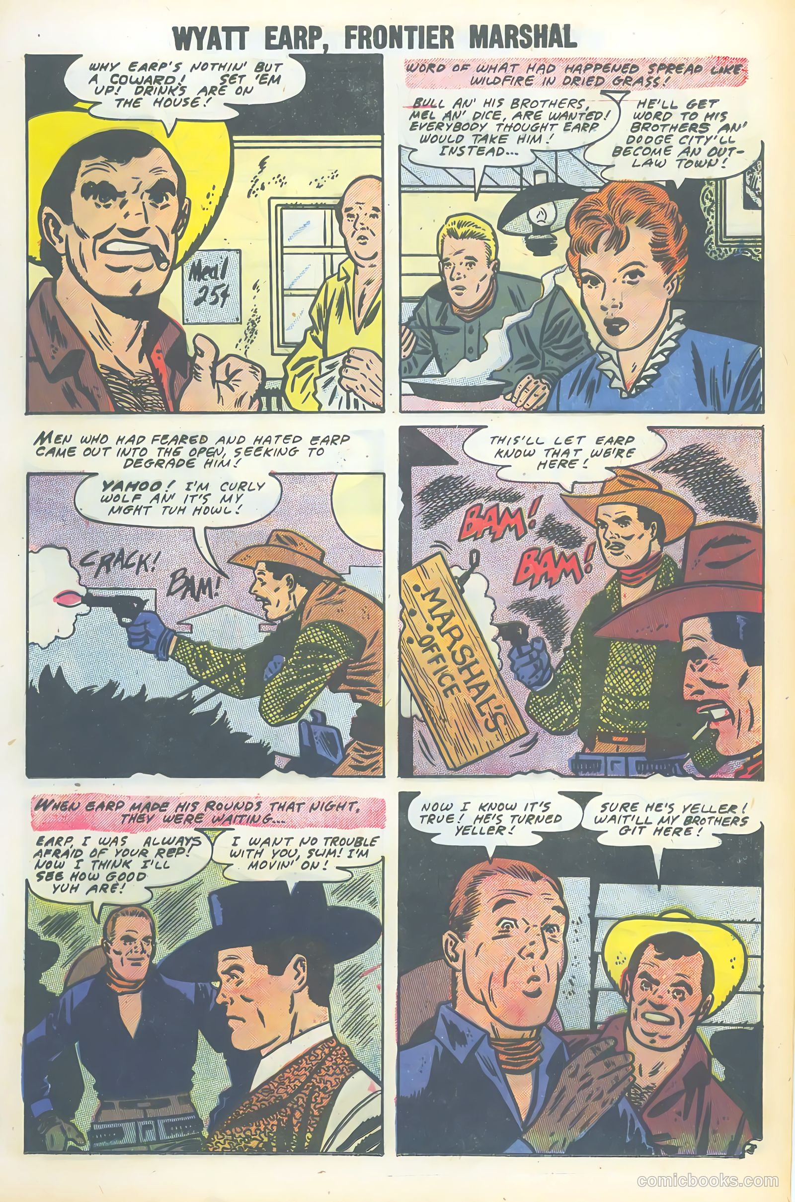 Wyatt Earp #20 (1958) — page 23 of 68