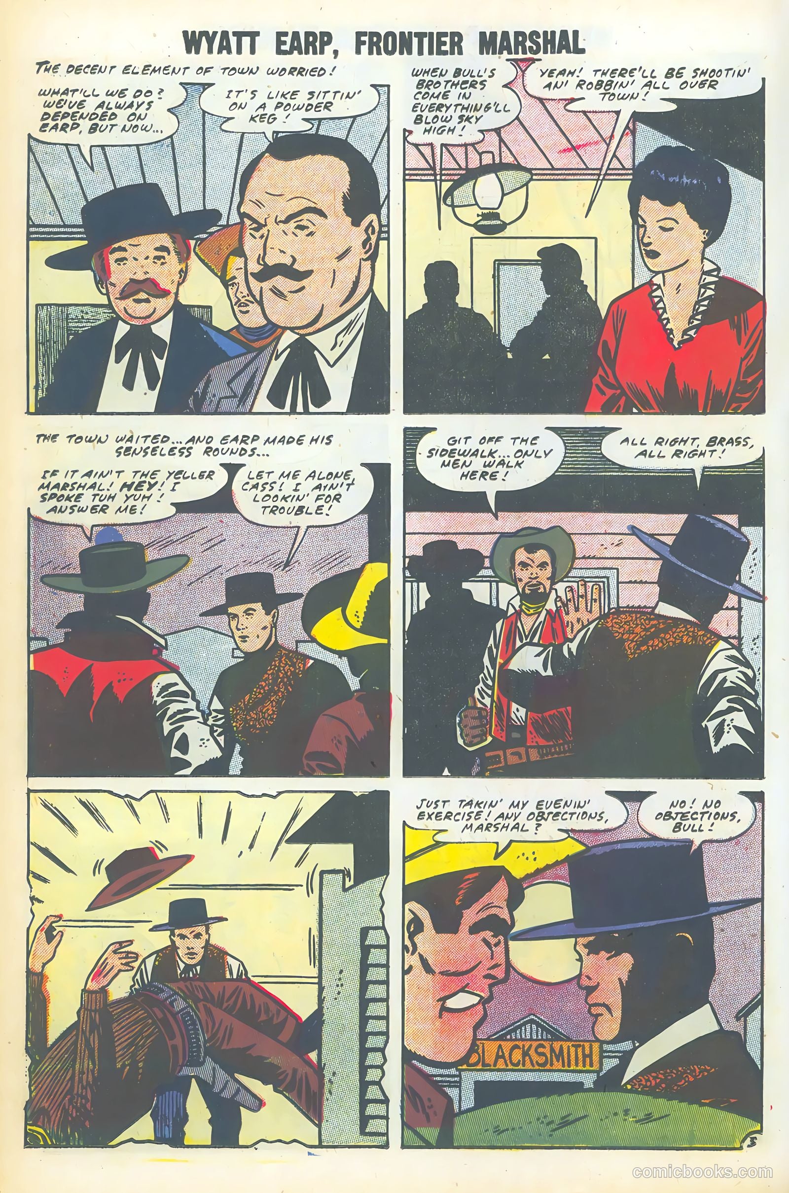Wyatt Earp #20 (1958) — page 24 of 68