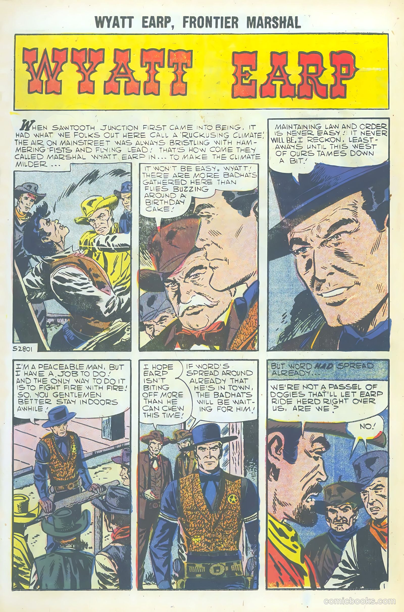 Wyatt Earp #20 (1958) — page 29 of 68
