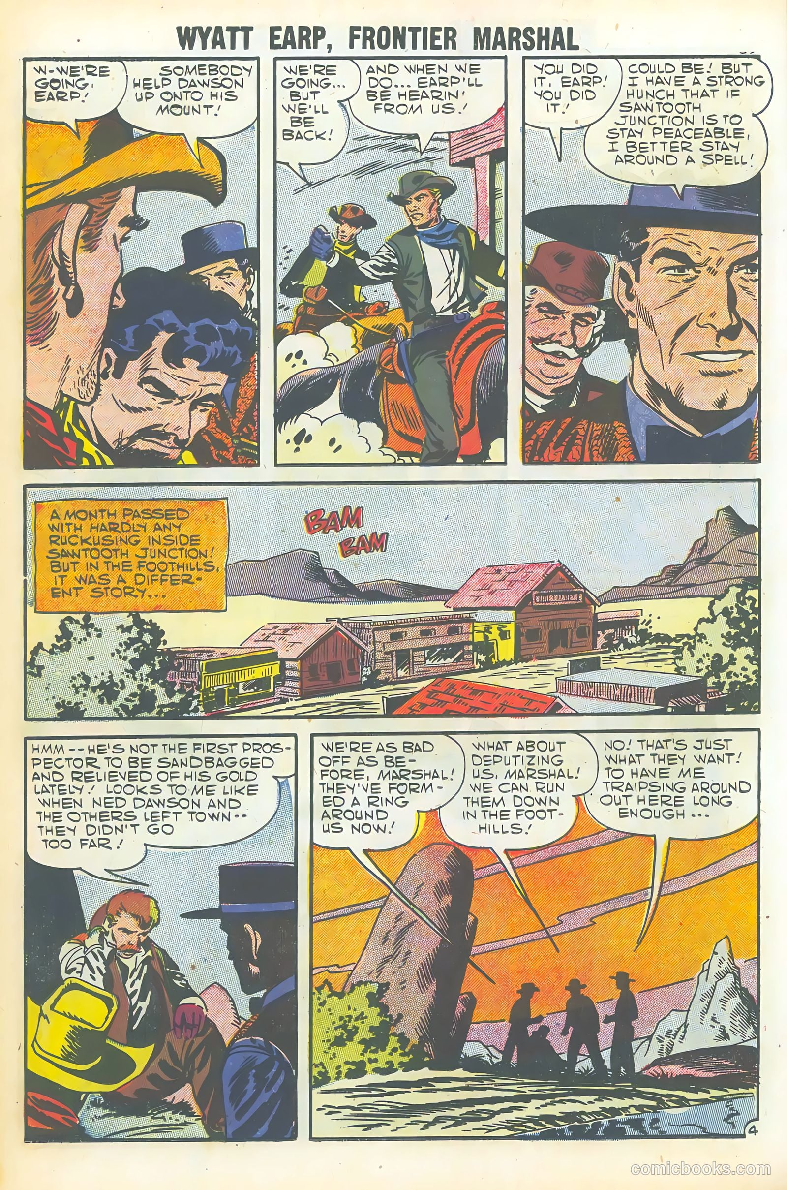 Wyatt Earp #20 (1958) — page 32 of 68