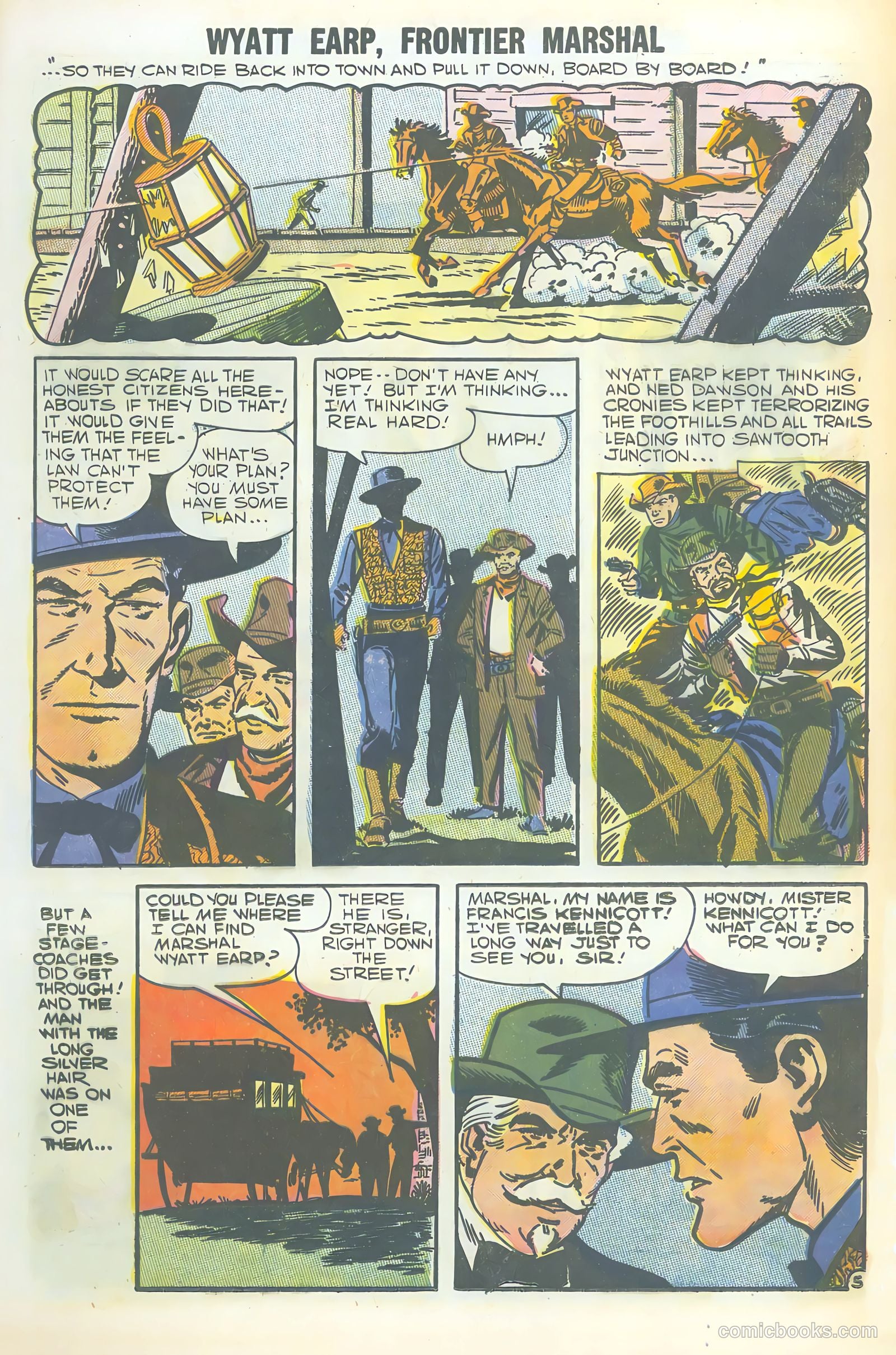 Wyatt Earp #20 (1958) — page 33 of 68