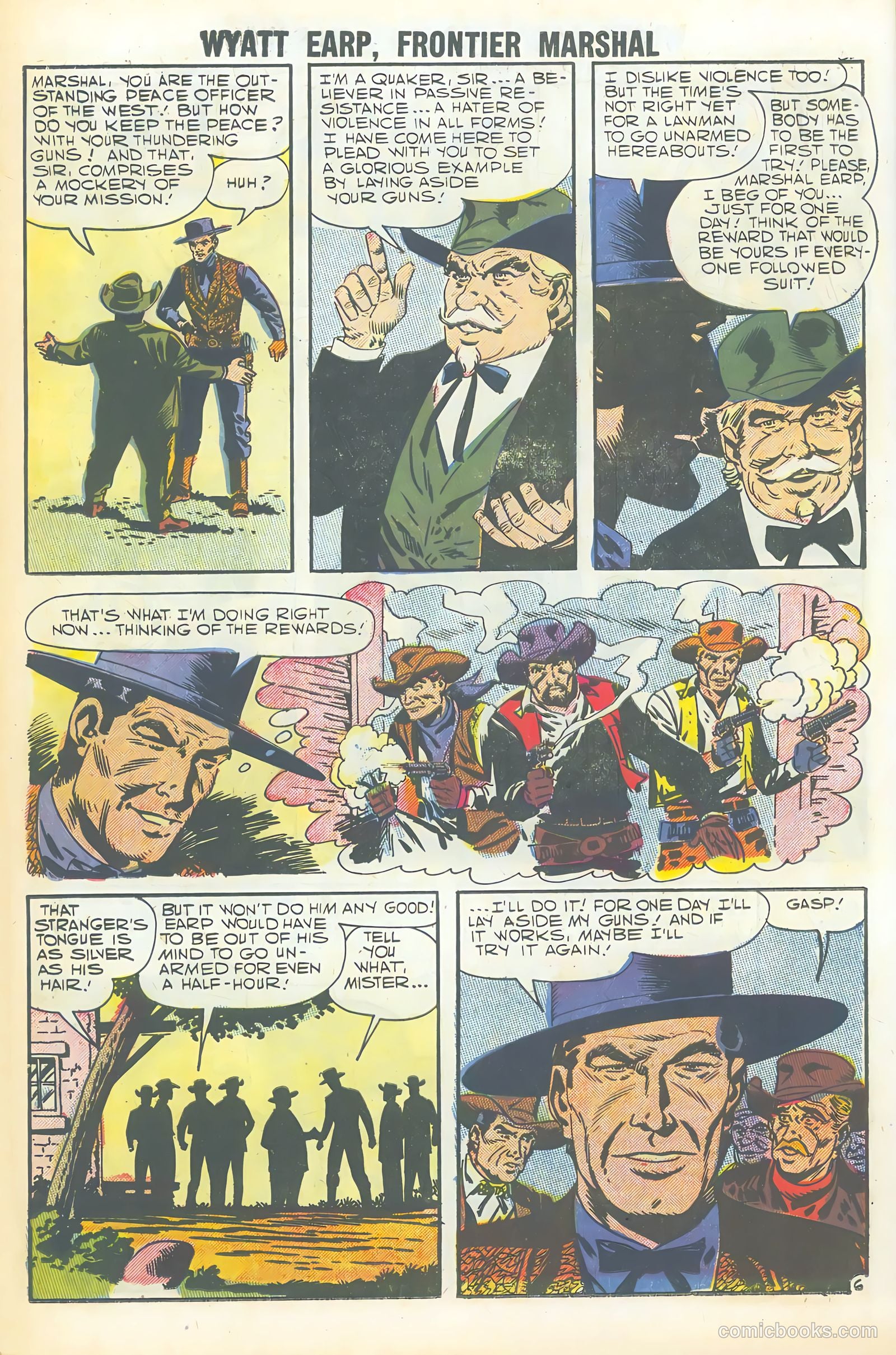 Wyatt Earp #20 (1958) — page 34 of 68
