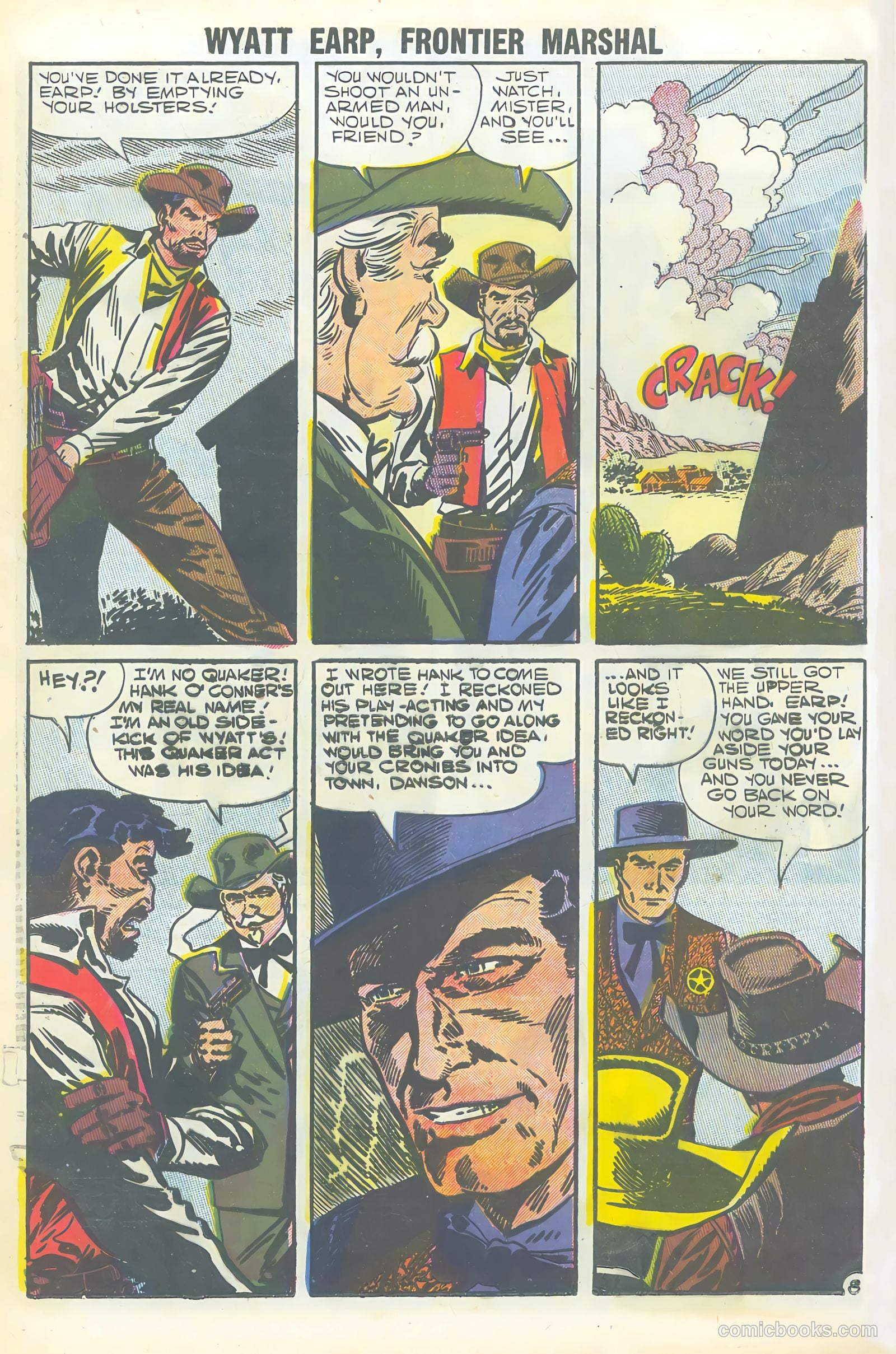 Wyatt Earp #20 (1958) — page 36 of 68