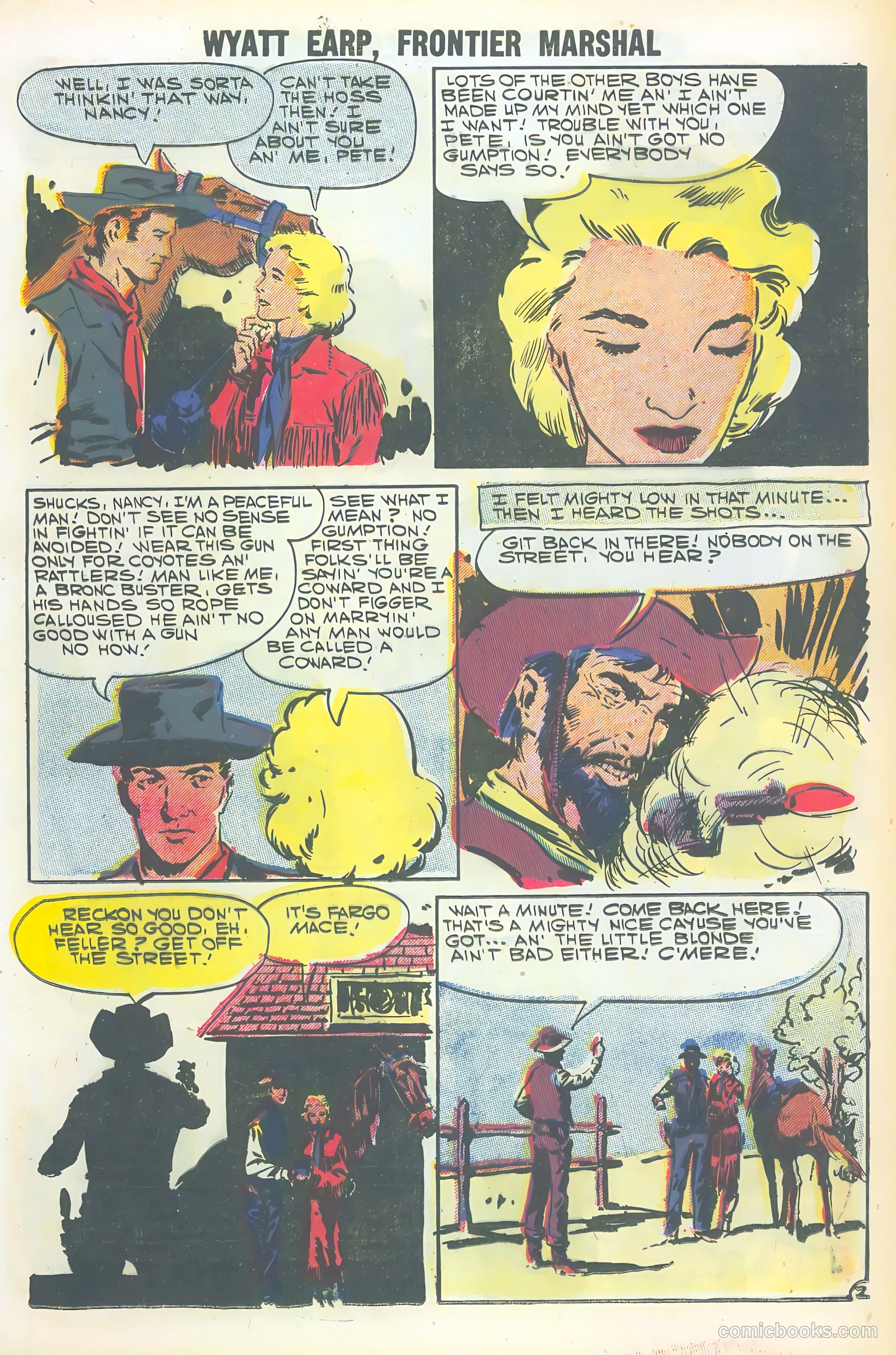 Wyatt Earp #20 (1958) — page 39 of 68