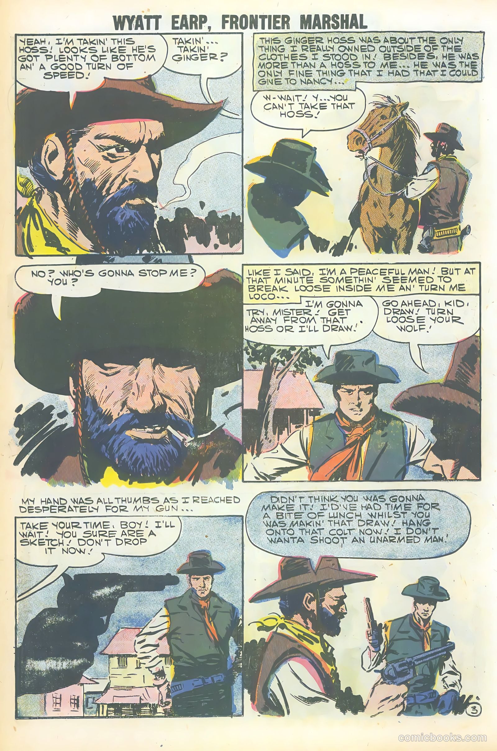 Wyatt Earp #20 (1958) — page 40 of 68