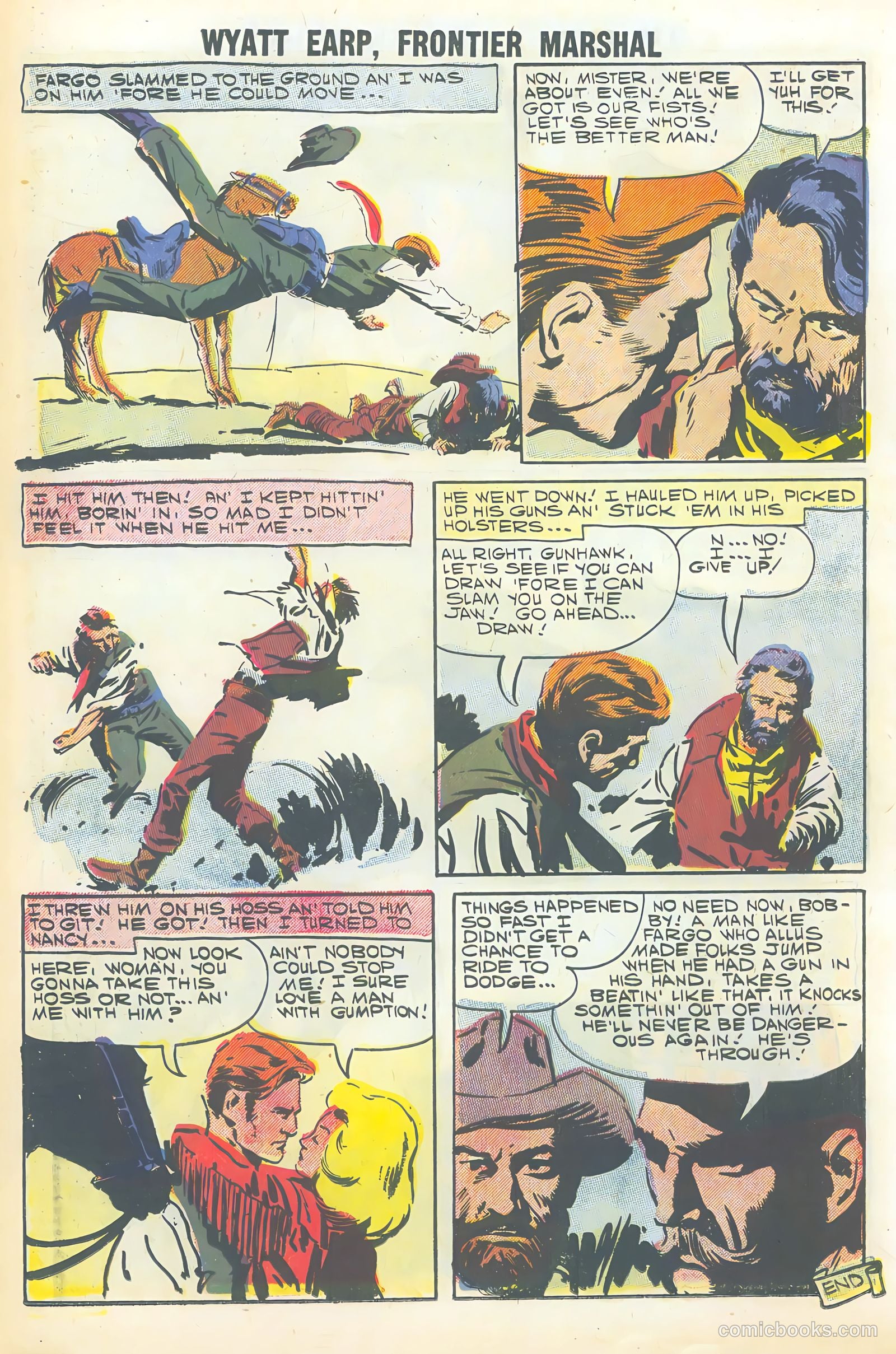 Wyatt Earp #20 (1958) — page 42 of 68