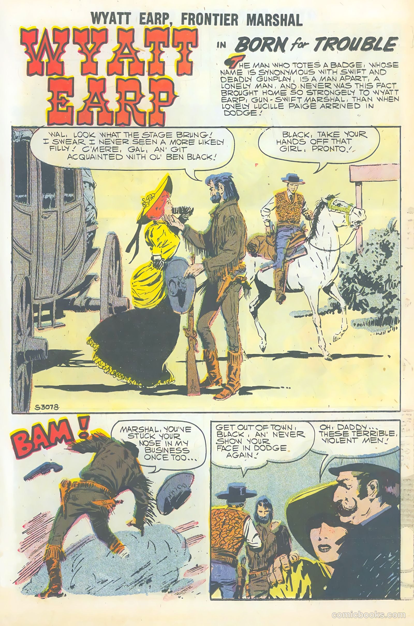 Wyatt Earp #20 (1958) — page 43 of 68