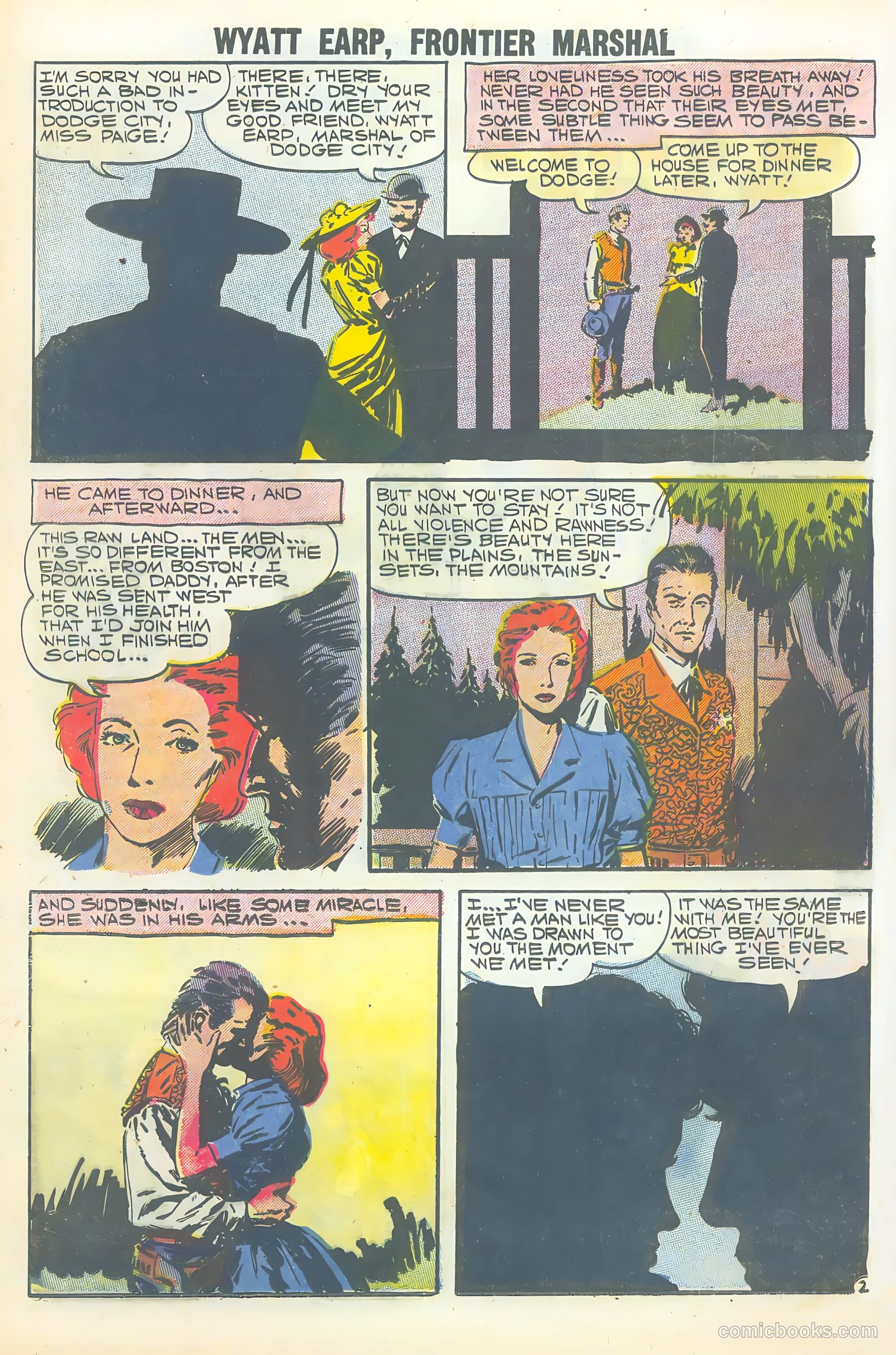 Wyatt Earp #20 (1958) — page 44 of 68