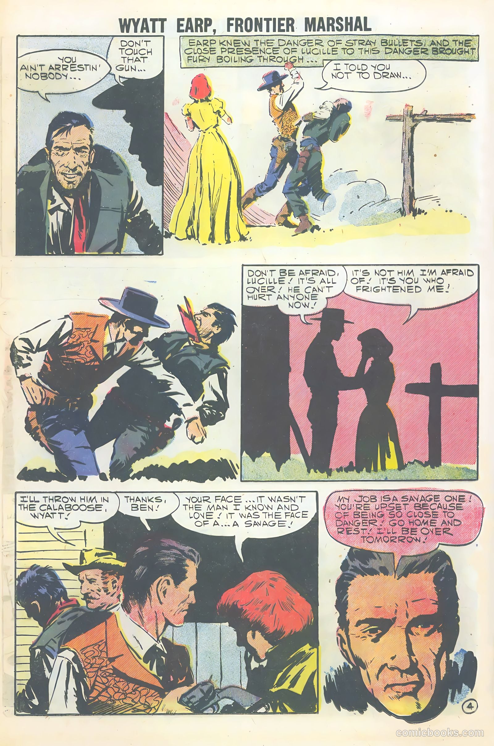 Wyatt Earp #20 (1958) — page 46 of 68