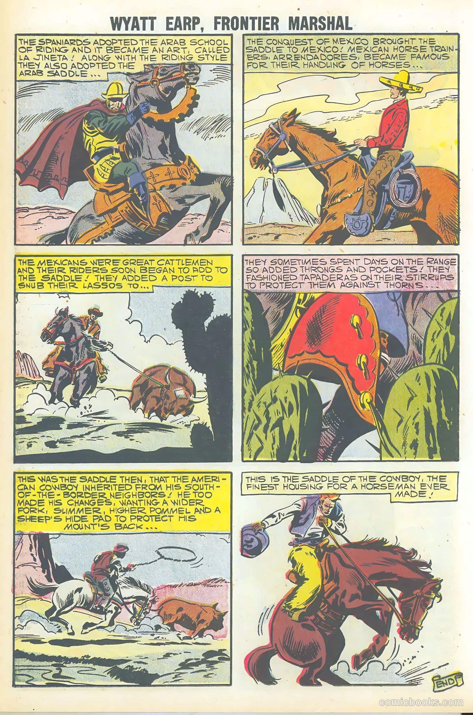 Wyatt Earp #20 (1958) — page 50 of 68