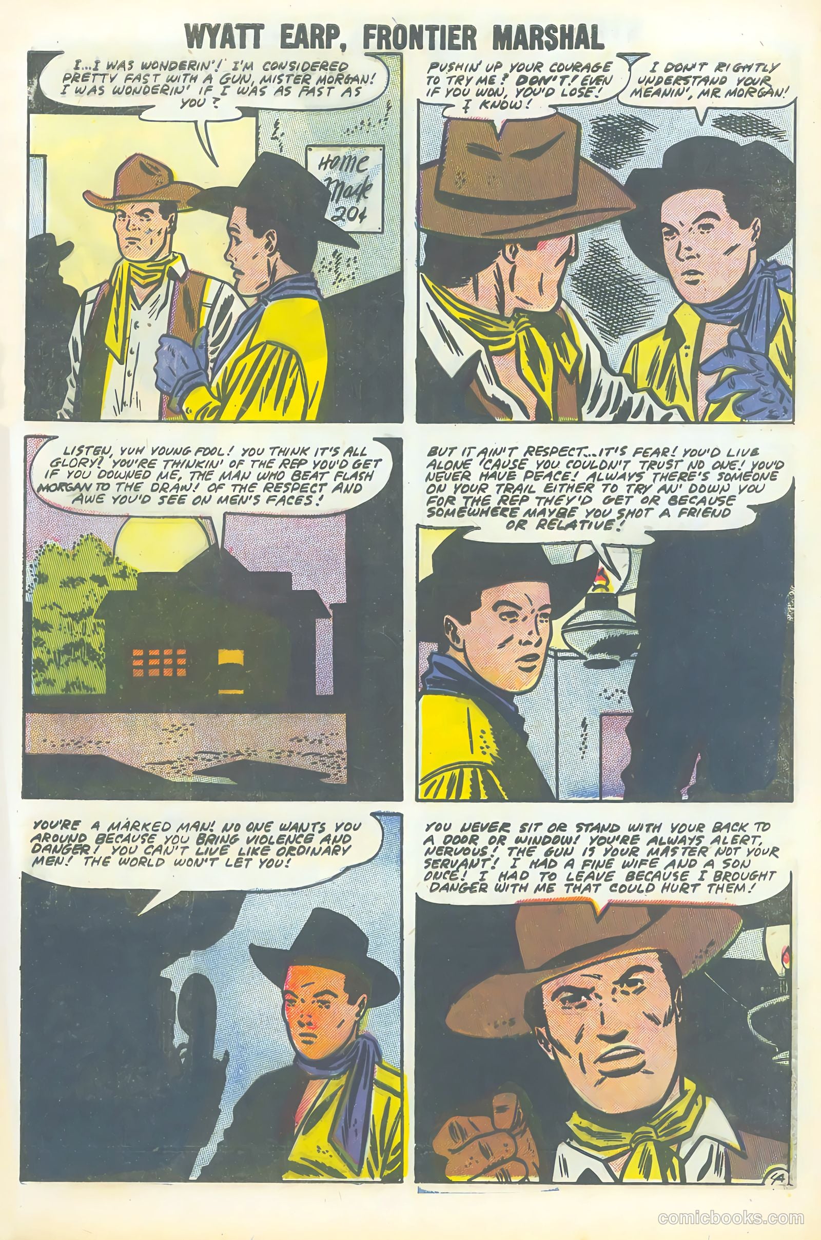 Wyatt Earp #20 (1958) — page 57 of 68