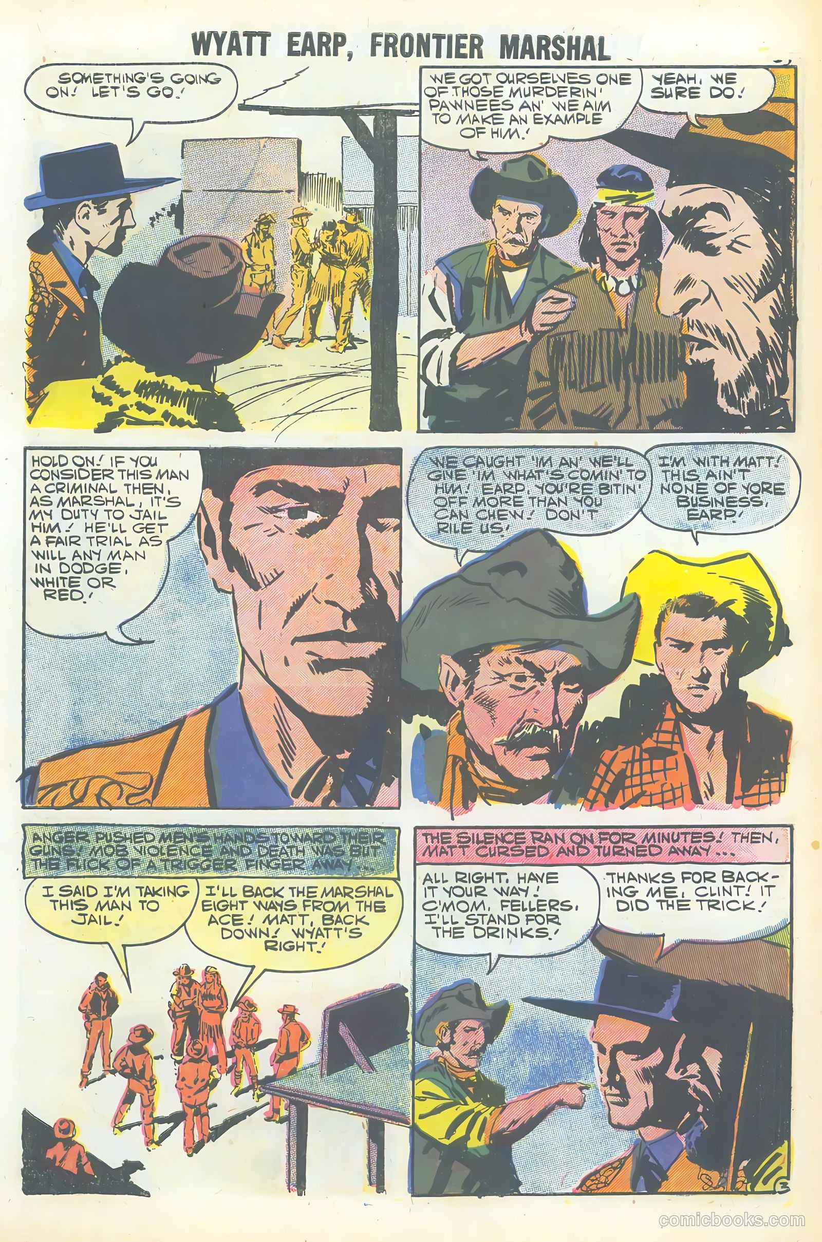 Wyatt Earp #20 (1958) — page 61 of 68