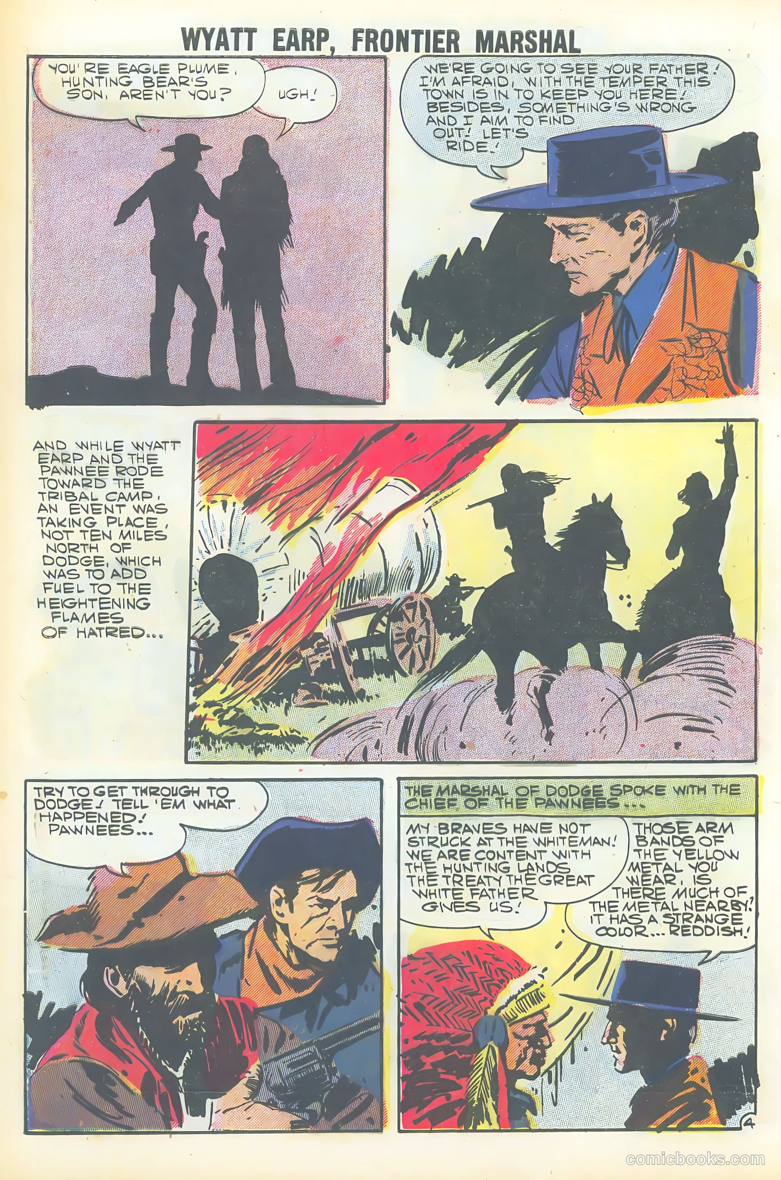 Wyatt Earp #20 (1958) — page 62 of 68