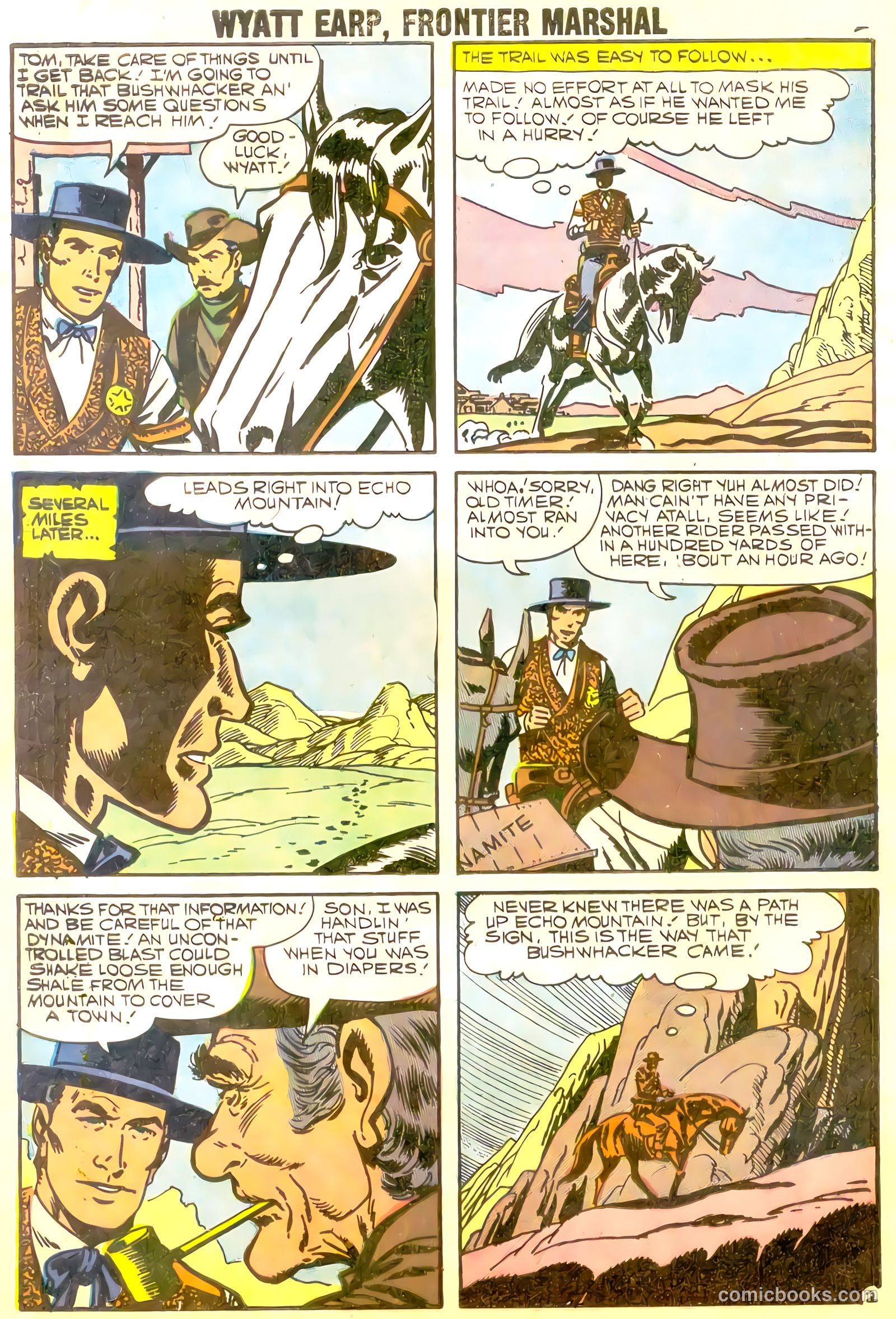 Wyatt Earp #22 (1958) — page 4 of 36