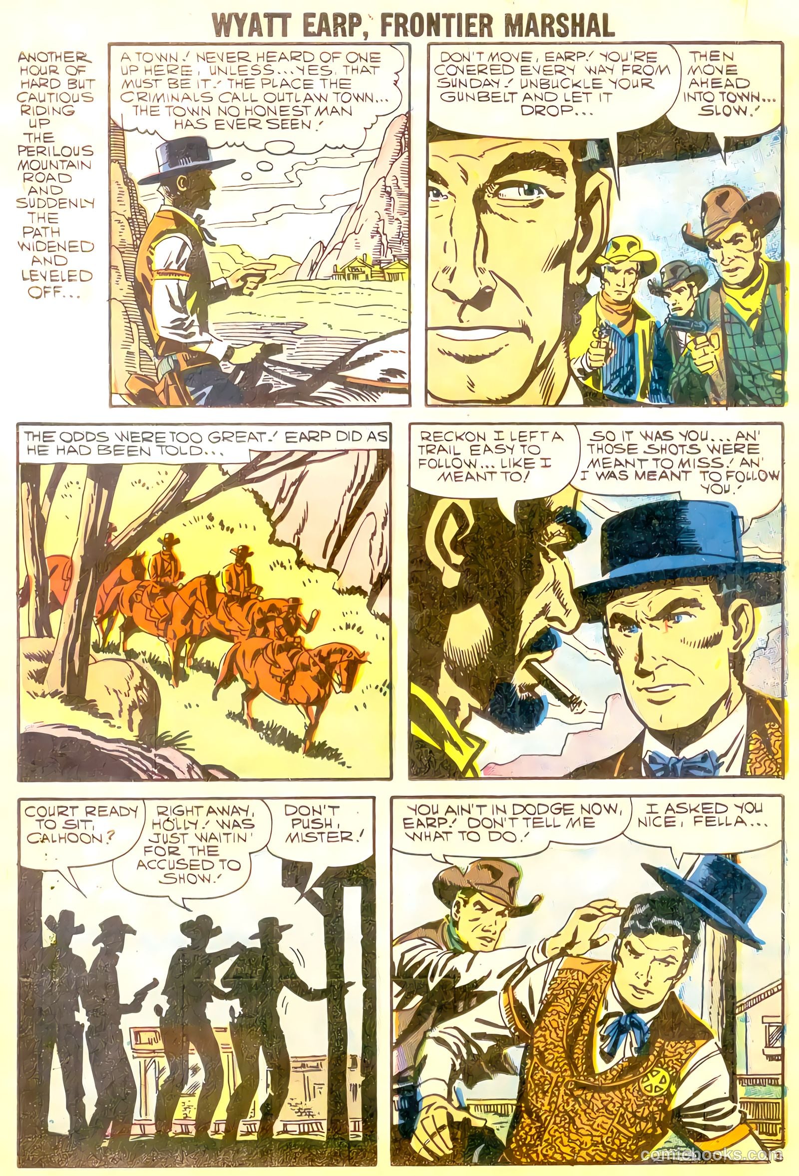 Wyatt Earp #22 (1958) — page 5 of 36
