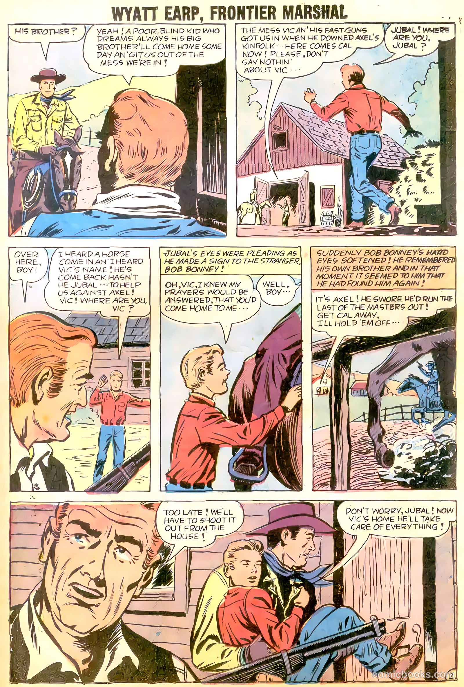 Wyatt Earp #22 (1958) — page 21 of 36