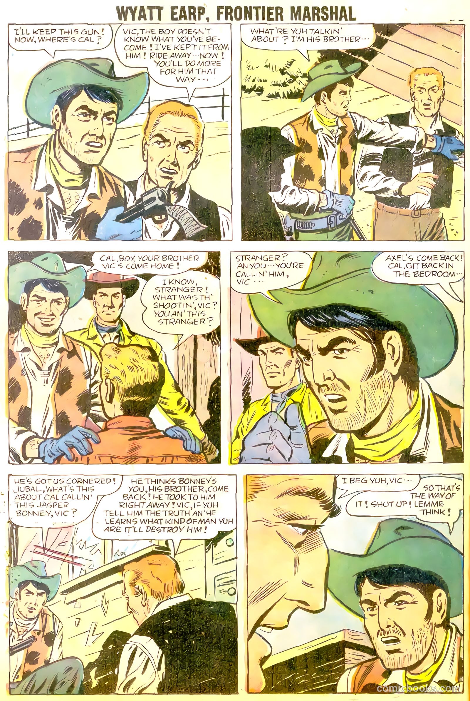 Wyatt Earp #22 (1958) — page 24 of 36